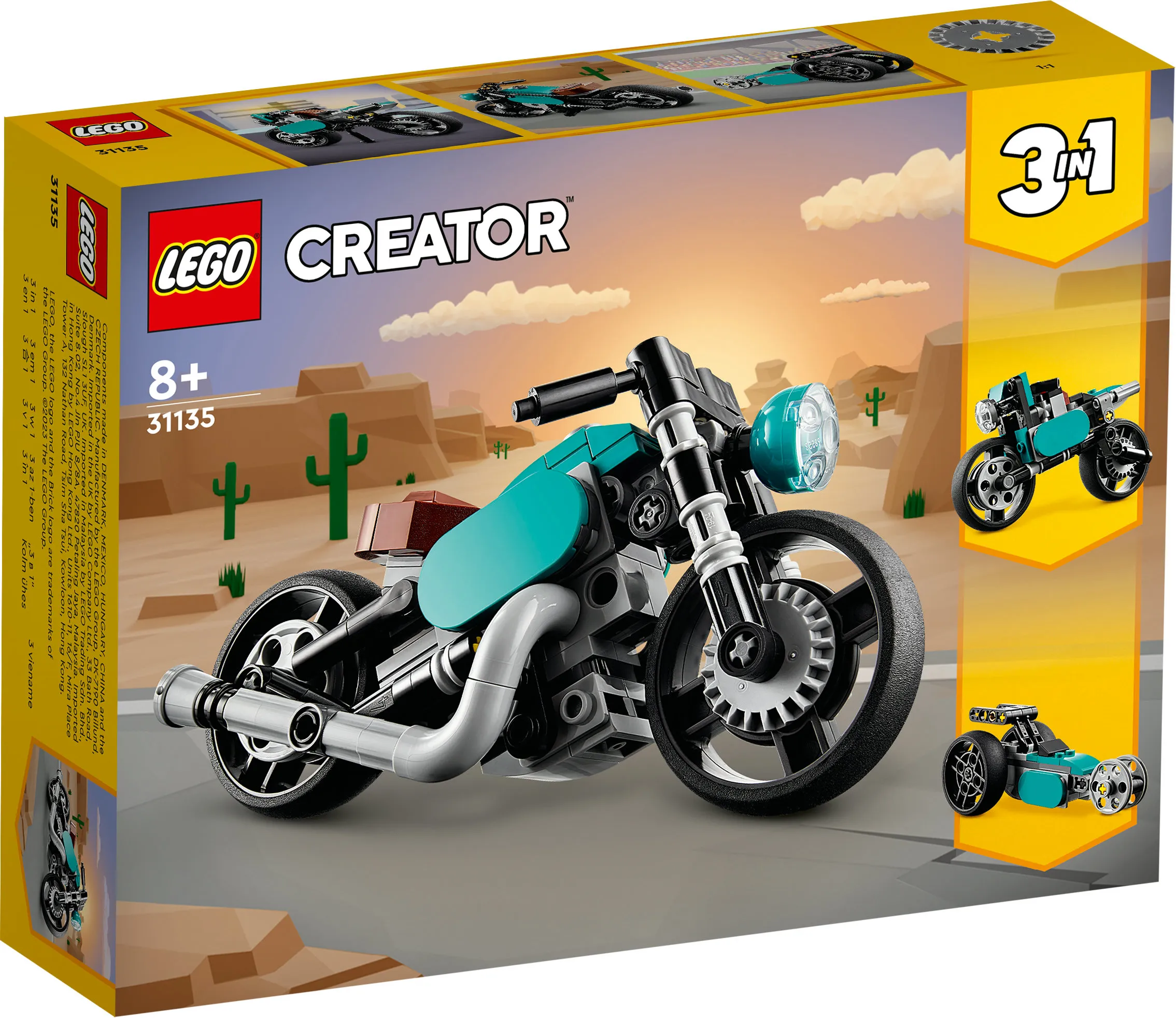 Lego Creator 3in1 Vintage Motorbike 31135