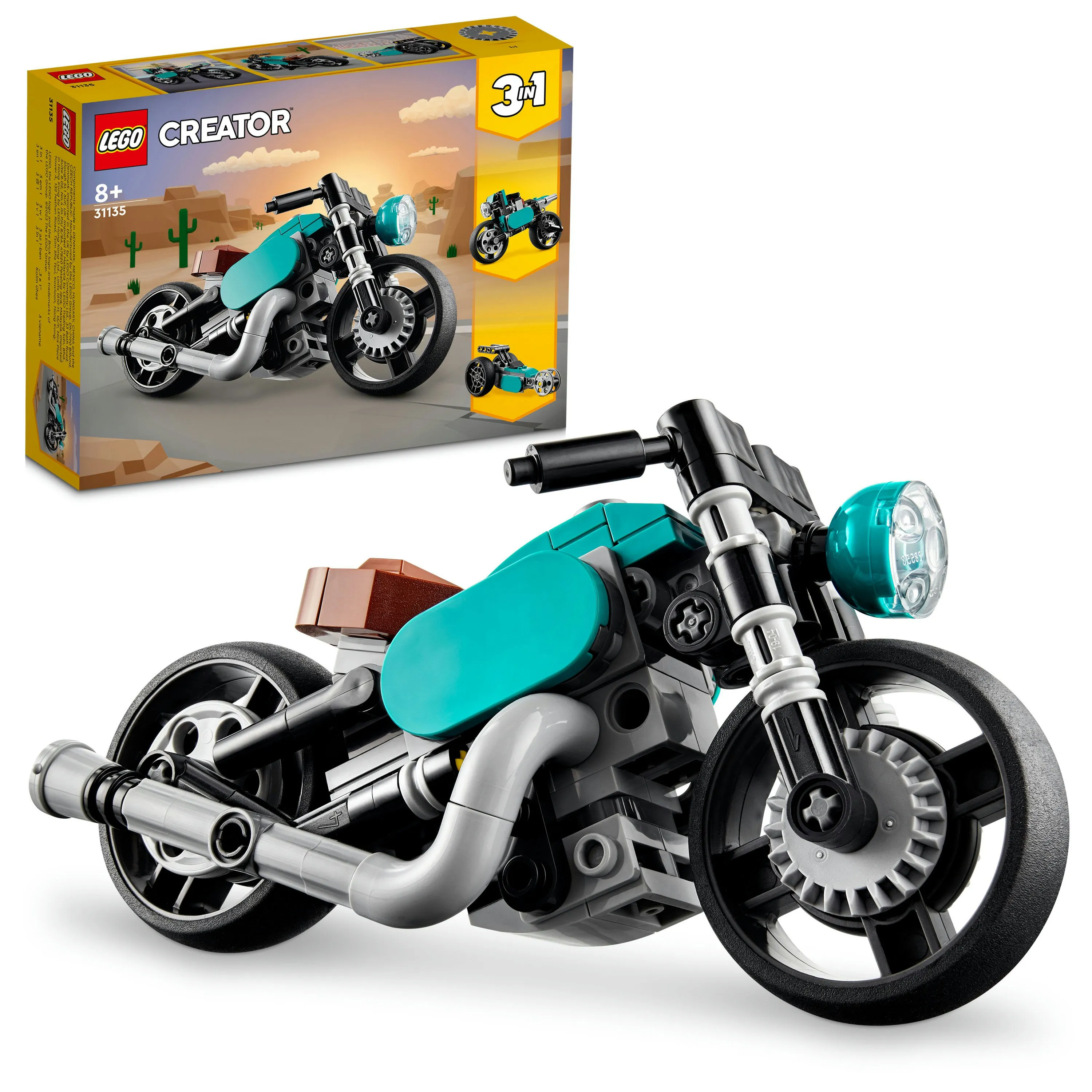 Lego Creator 3in1 Vintage Motorbike 31135