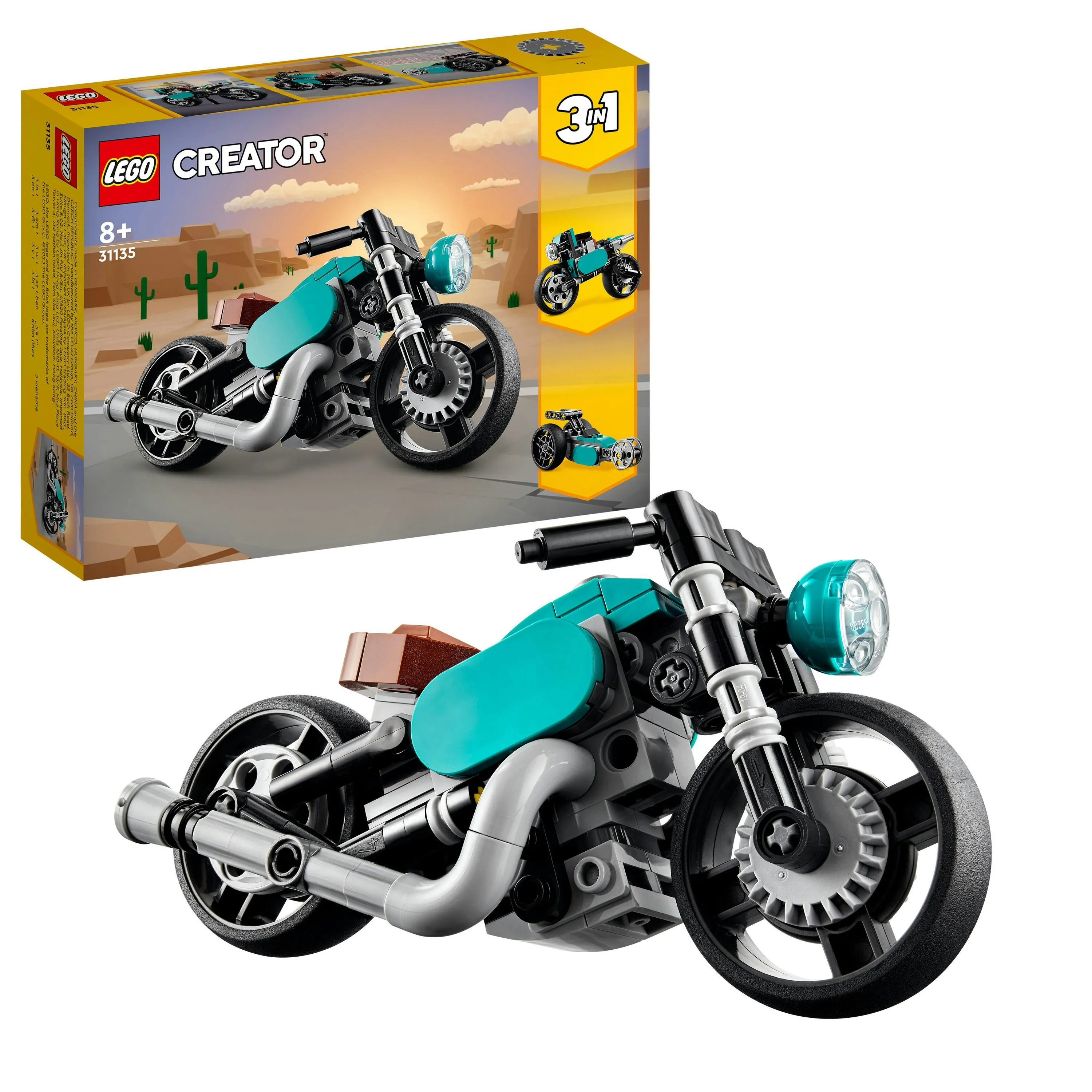 Lego Creator 3in1 Vintage Motorbike 31135