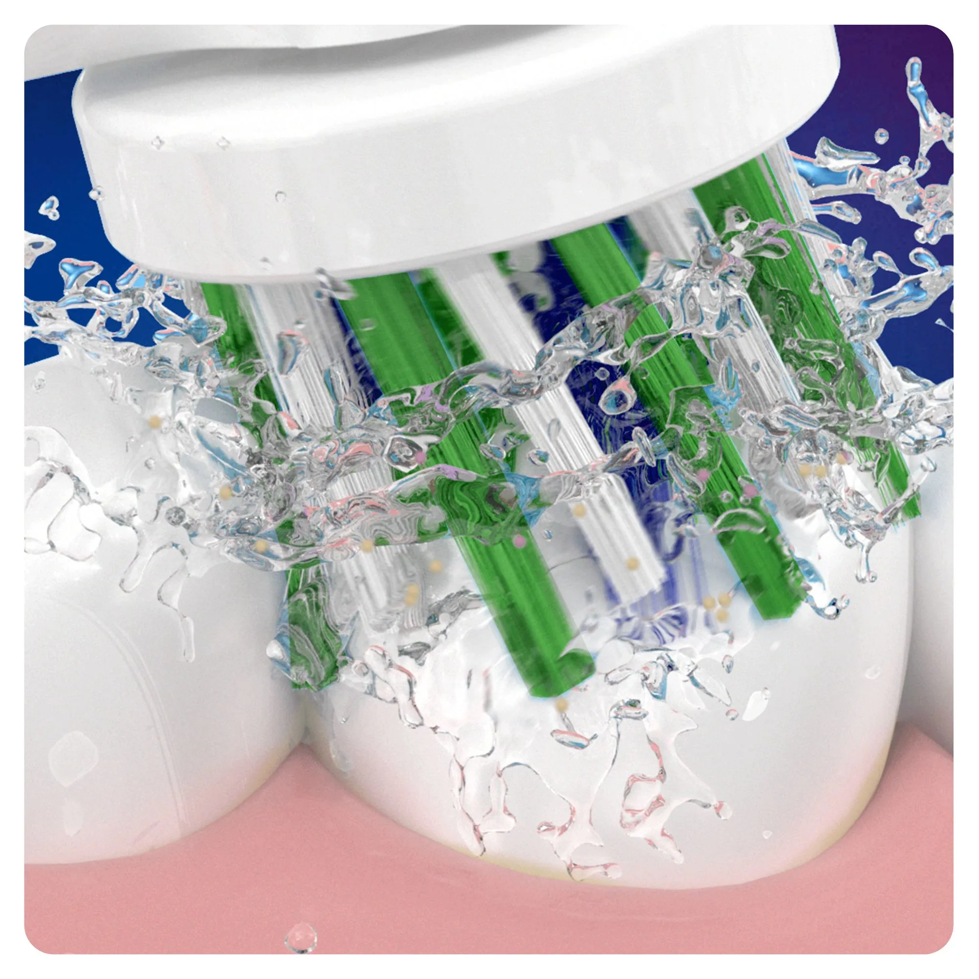 Oral-B CrossAction CleanMaximiser - borsthuvud, 9 st