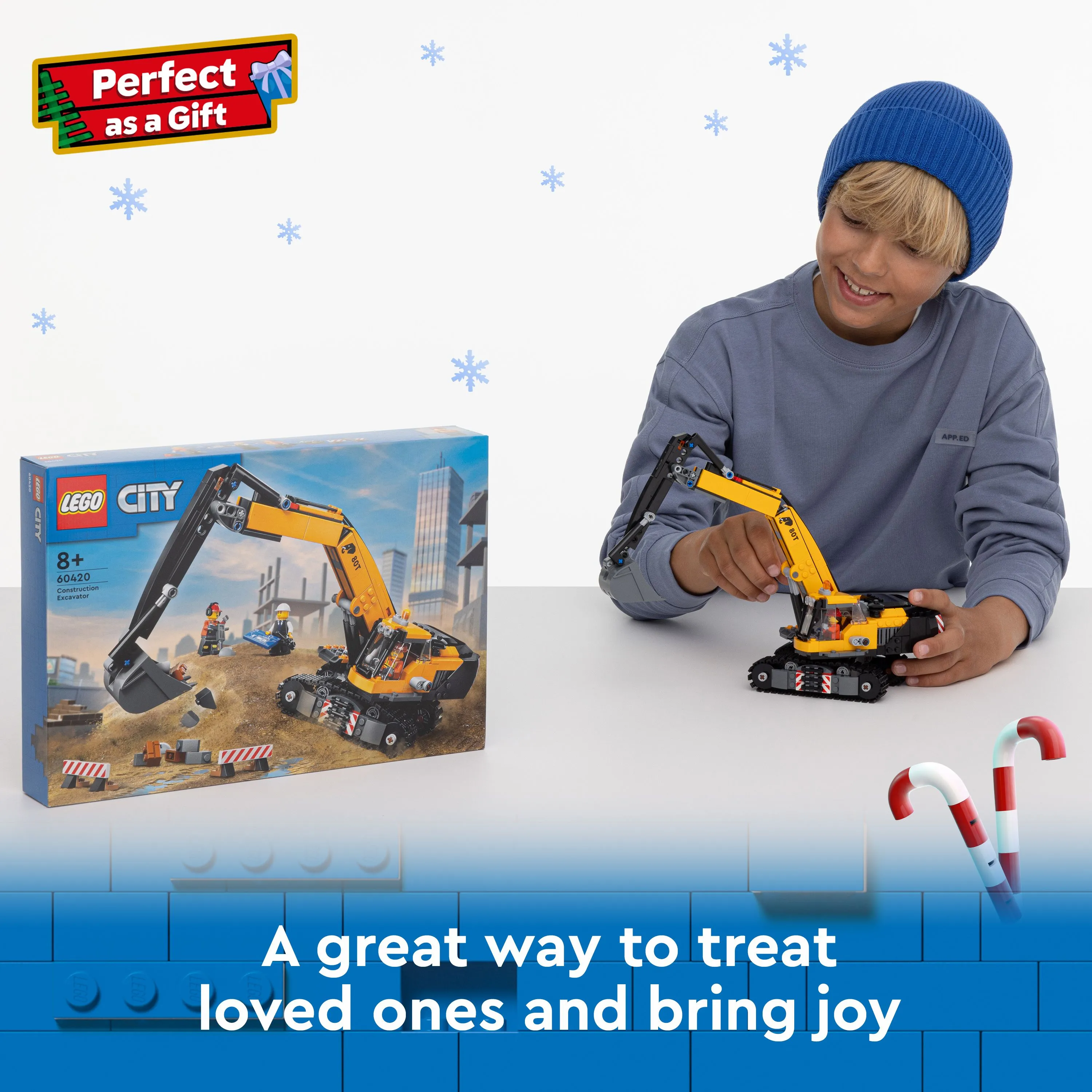 LEGO City Gul bygggr&auml;vmaskin 60420