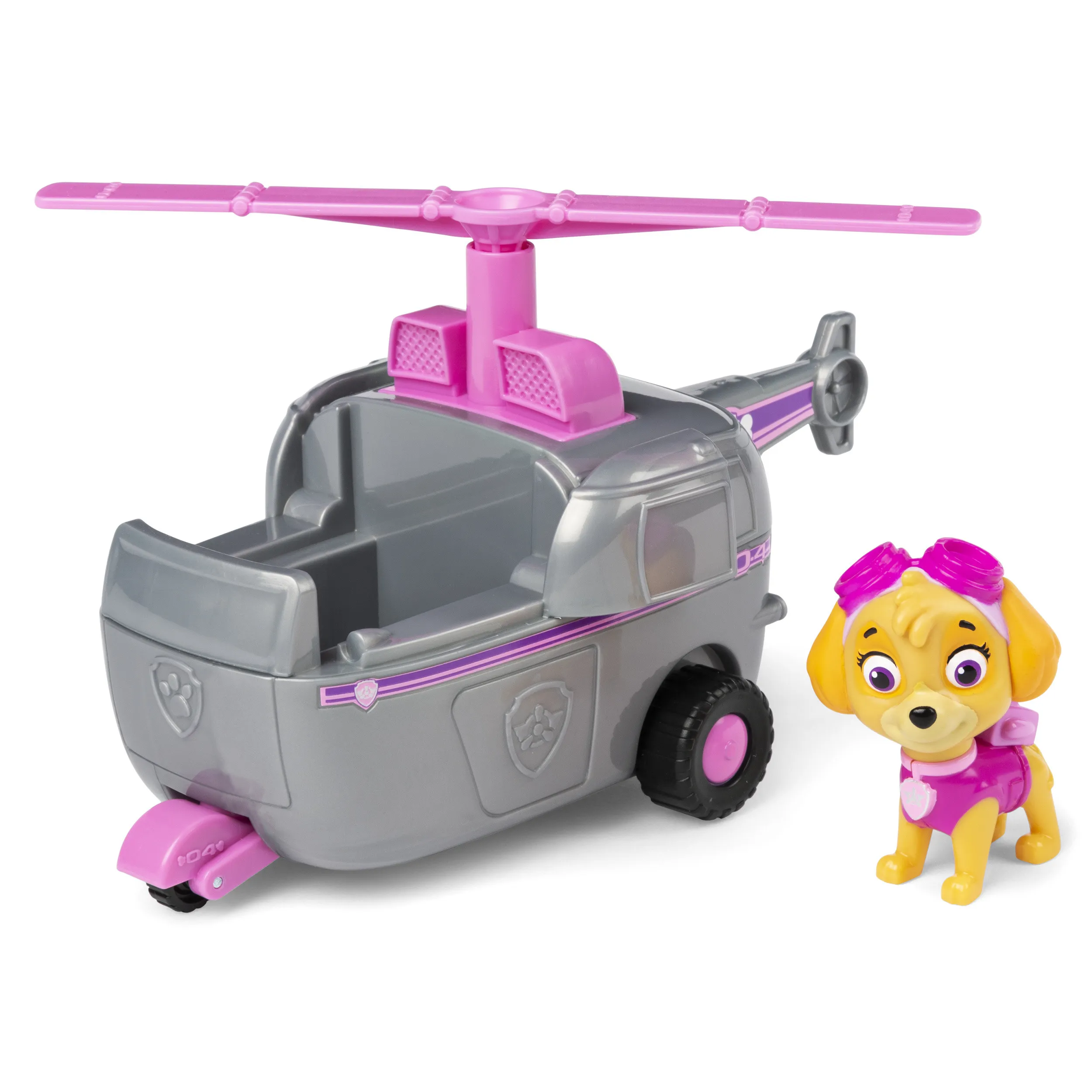 Spin Master Paw Patrol Skye Helicopter Toy Vehicle (with Collectible Figure)