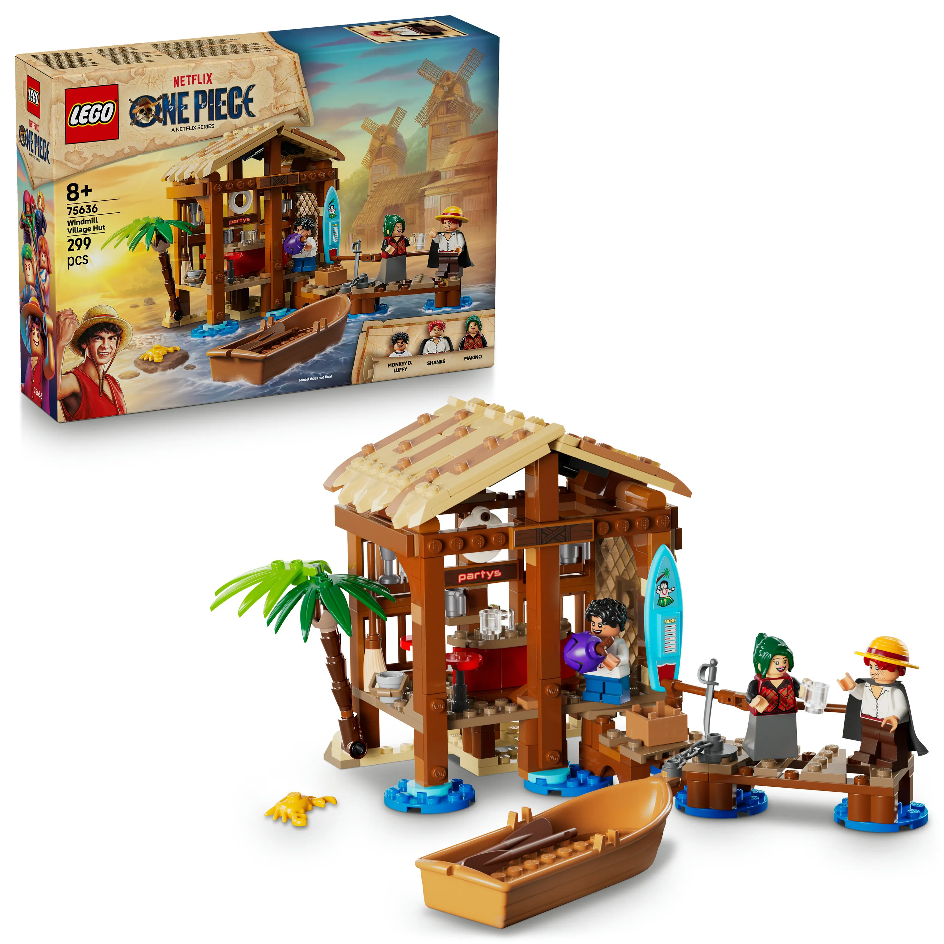 LEGO One Piece Tortuga Merirosvolaivaseikkailu 75636
