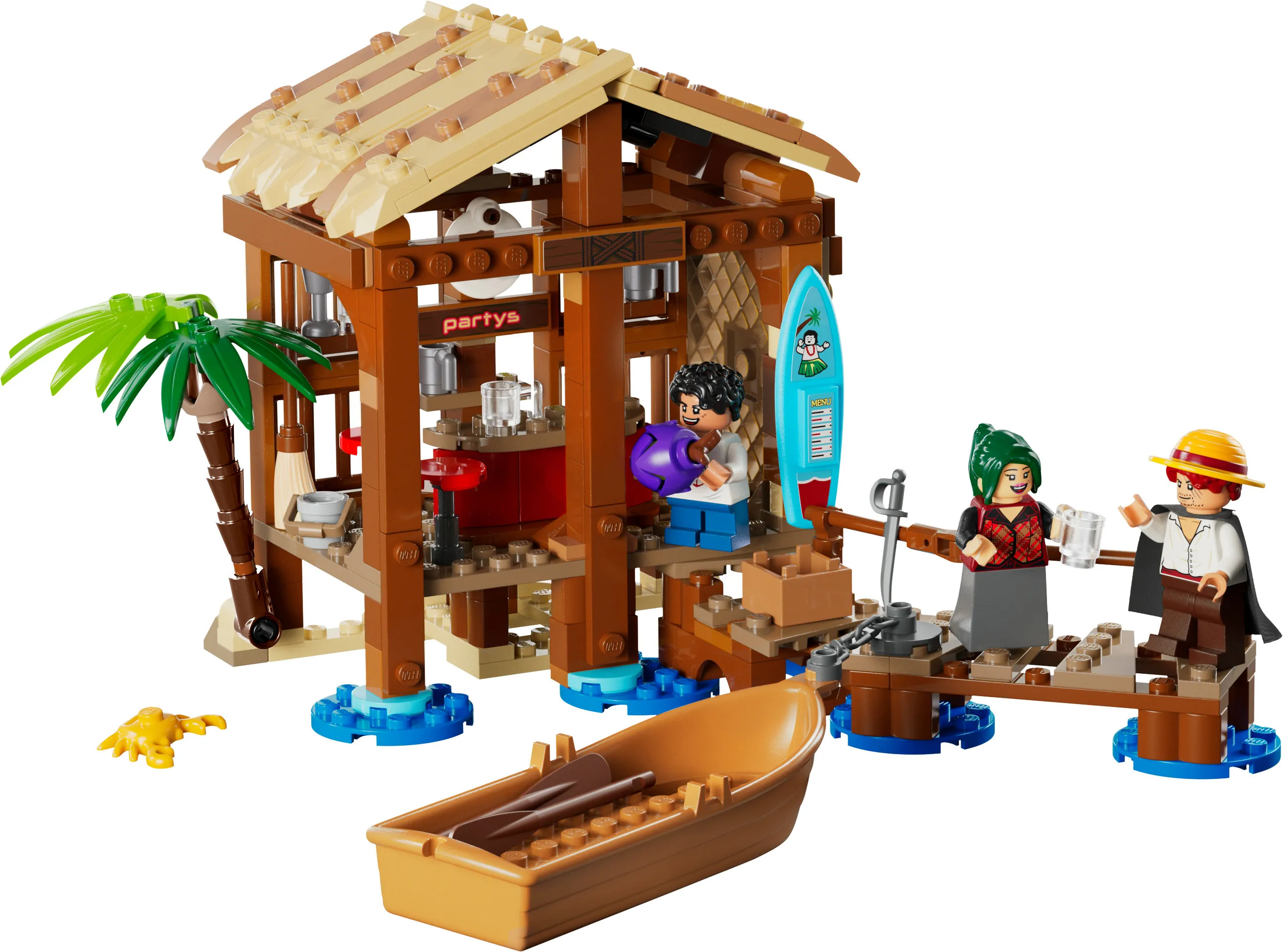 LEGO One Piece Tortuga Merirosvolaivaseikkailu 75636