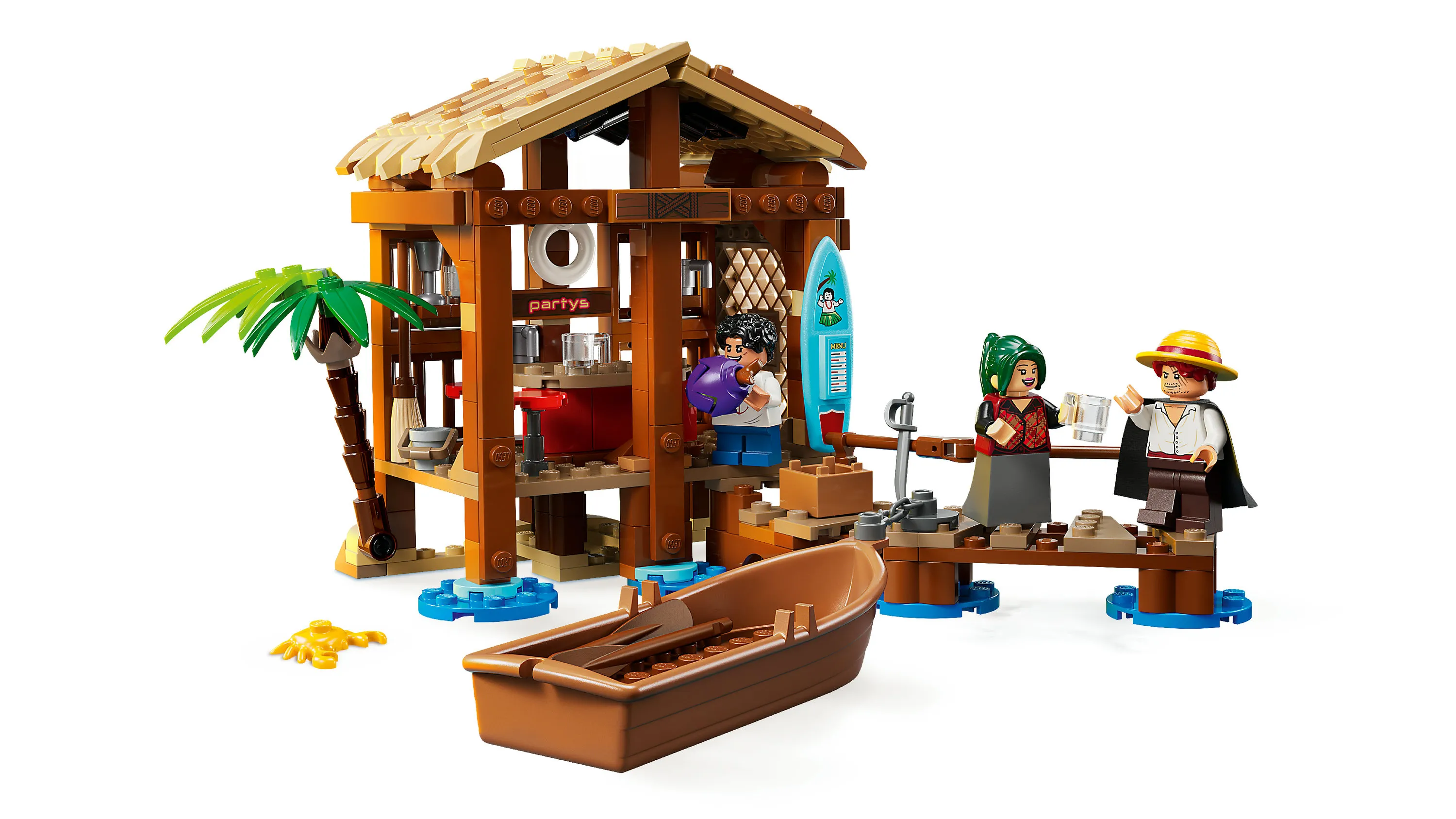 LEGO One Piece Tortuga Merirosvolaivaseikkailu 75636