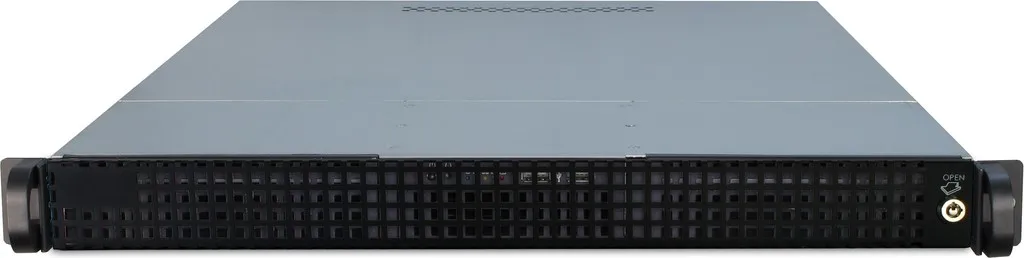 Inter-Tech 1U-10265 - , Black
