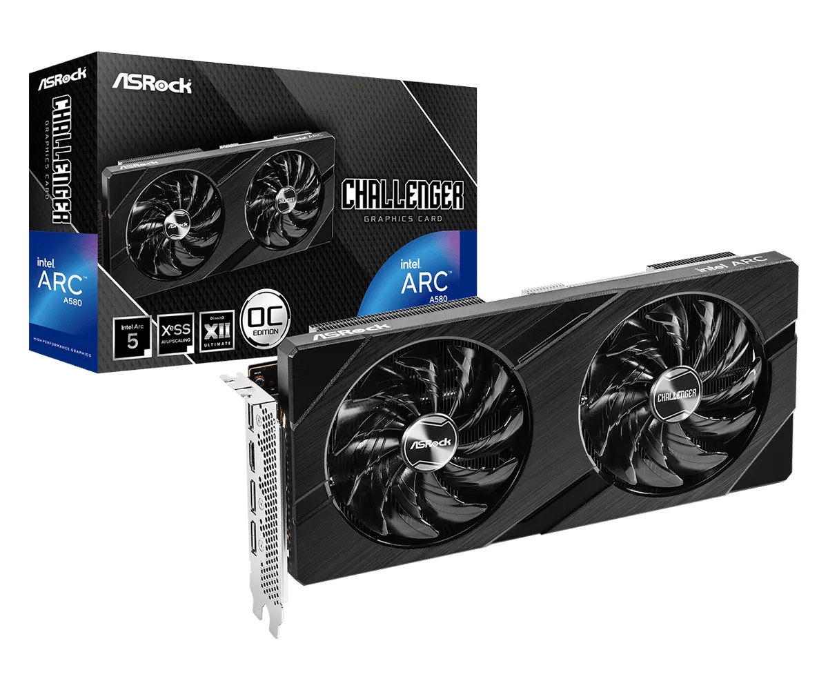 ASrock Arc A580 Challenger 8GB - graphics card