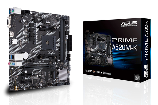 Asus PRIME A520M-K mATX-emolevy