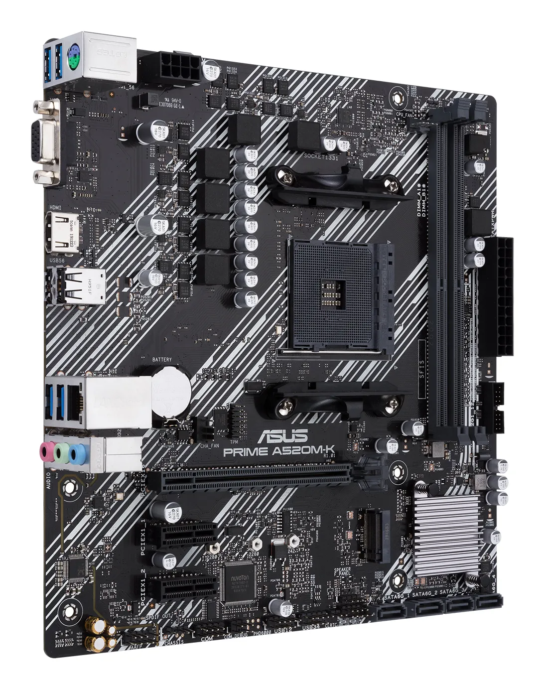 Asus PRIME A520M-K mATX - motherboard