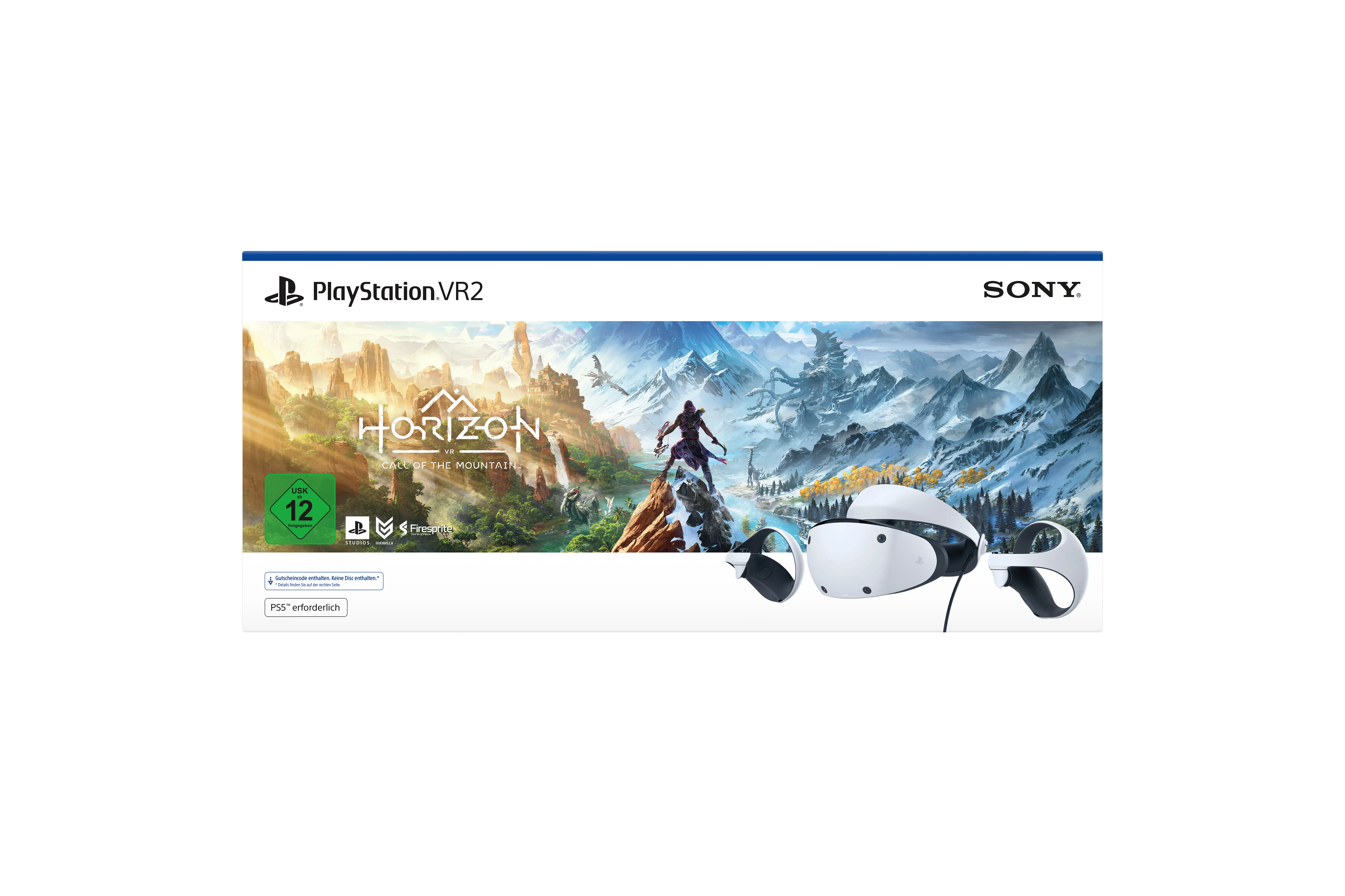 Sony PlayStation VR2, VR glasses (white, incl. Horizon Call of the Mountain)