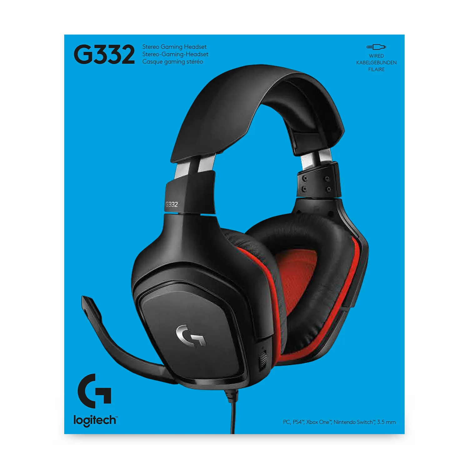 Logitech G332 Wired EMEA - gaming headset