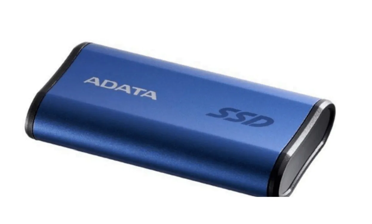 A-DATA SE880 500 Gt USB 3.2 Gen 2x2 (USB-C) -ulkoinen SSD, kannettava, pelik&auml;ytt&ouml;&ouml;n, sininen