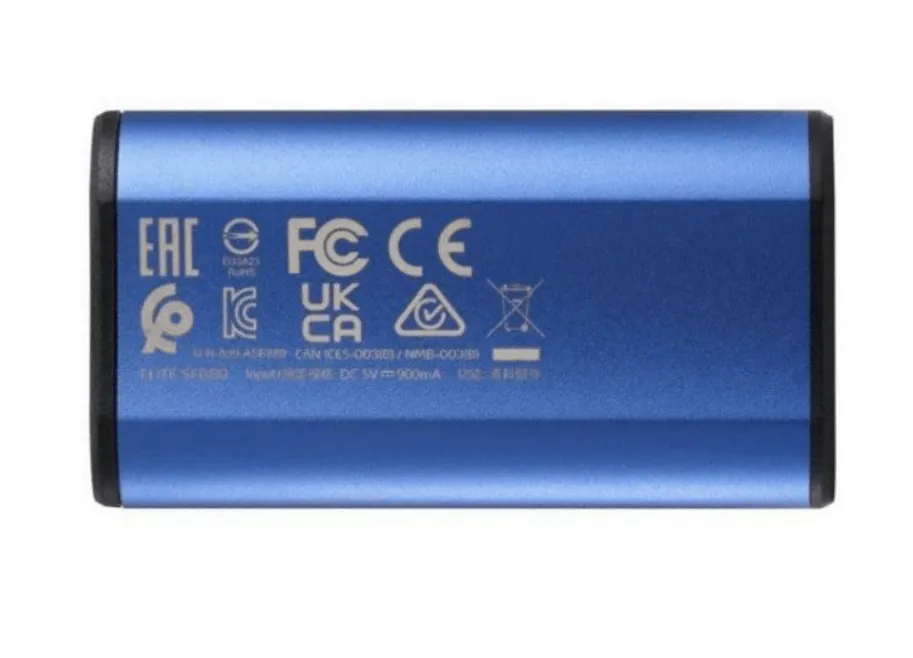 A-DATA SE880 500 Gt USB 3.2 Gen 2x2 (USB-C) -ulkoinen SSD, kannettava, pelik&auml;ytt&ouml;&ouml;n, sininen