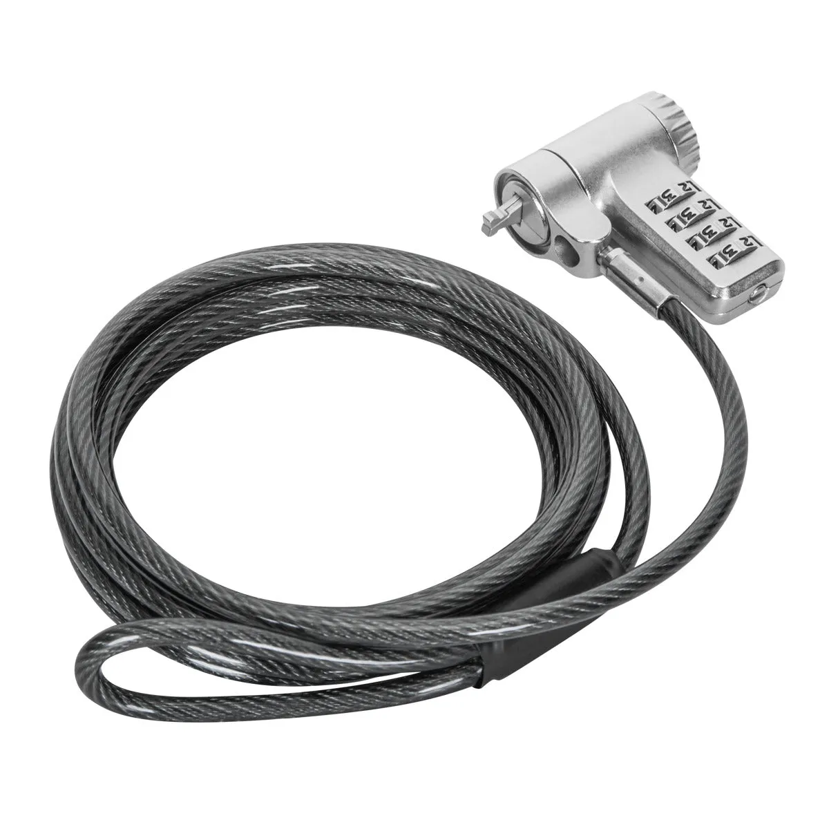 Targus DEFCON Ultimate Universal Serialised Combination Cable Lock with Slimline Adaptable Lock Head