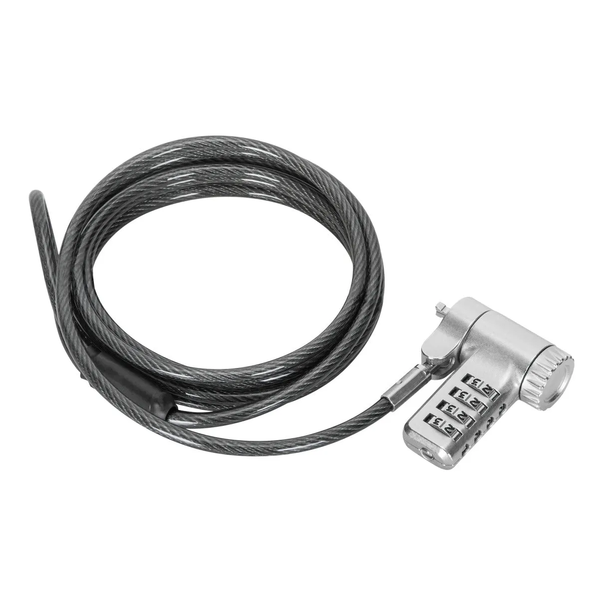 Targus DEFCON Ultimate Universal Serialised Combination Cable Lock with Slimline Adaptable Lock Head