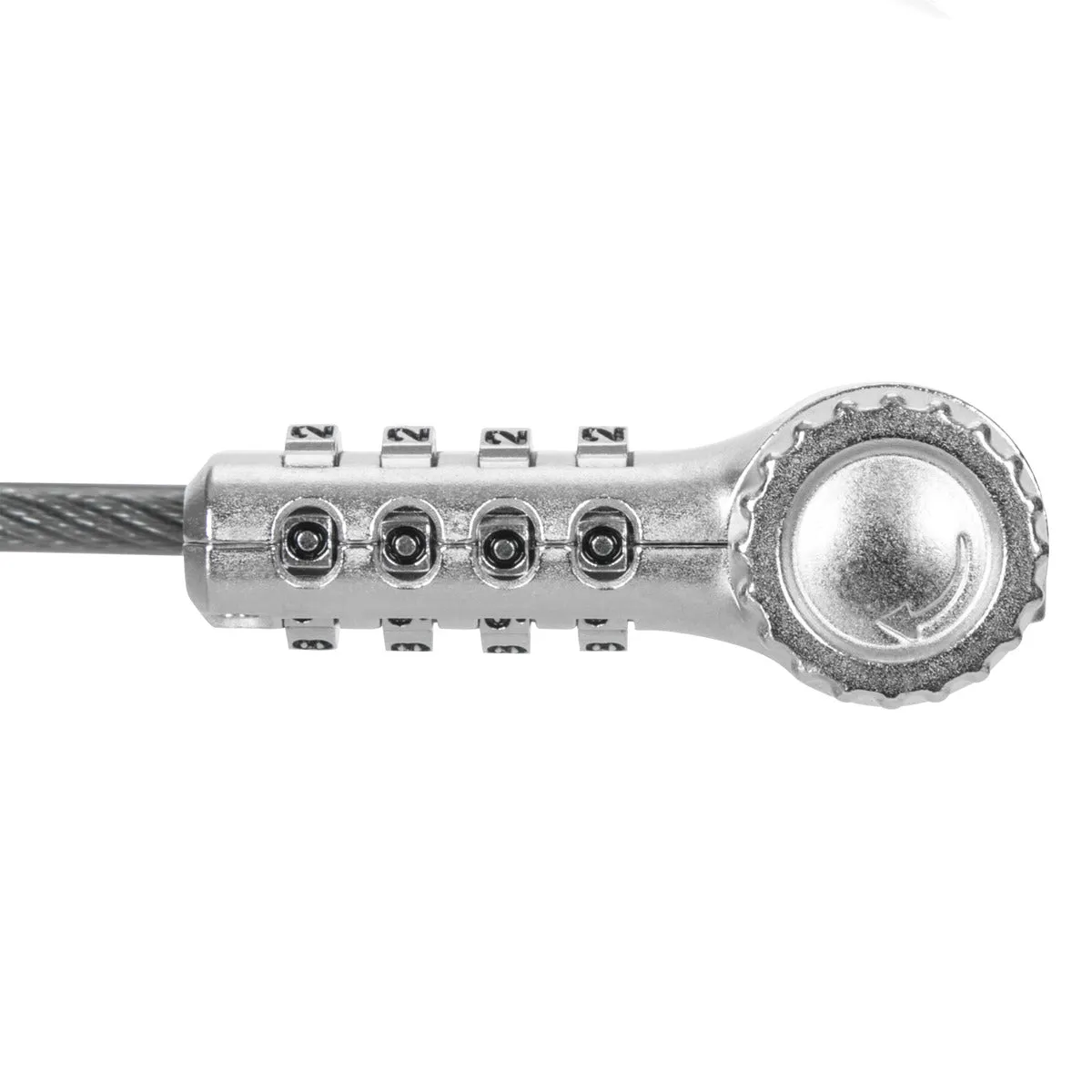 Targus DEFCON Ultimate Universal Serialised Combination Cable Lock with Slimline Adaptable Lock Head