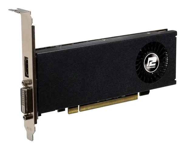 PowerColor Radeon RX 550 Red Dragon Low Profile 4GB Graphics Card