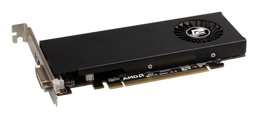 PowerColor Radeon RX 550 Red Dragon Low Profile 4GB Graphics Card