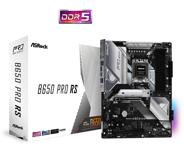 Asrock B650 Pro RS AM5 ATX moderkort