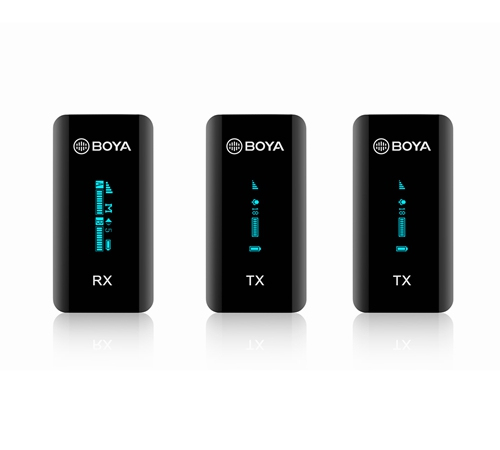 Boya S2 -wireless microphone, 2 pcs