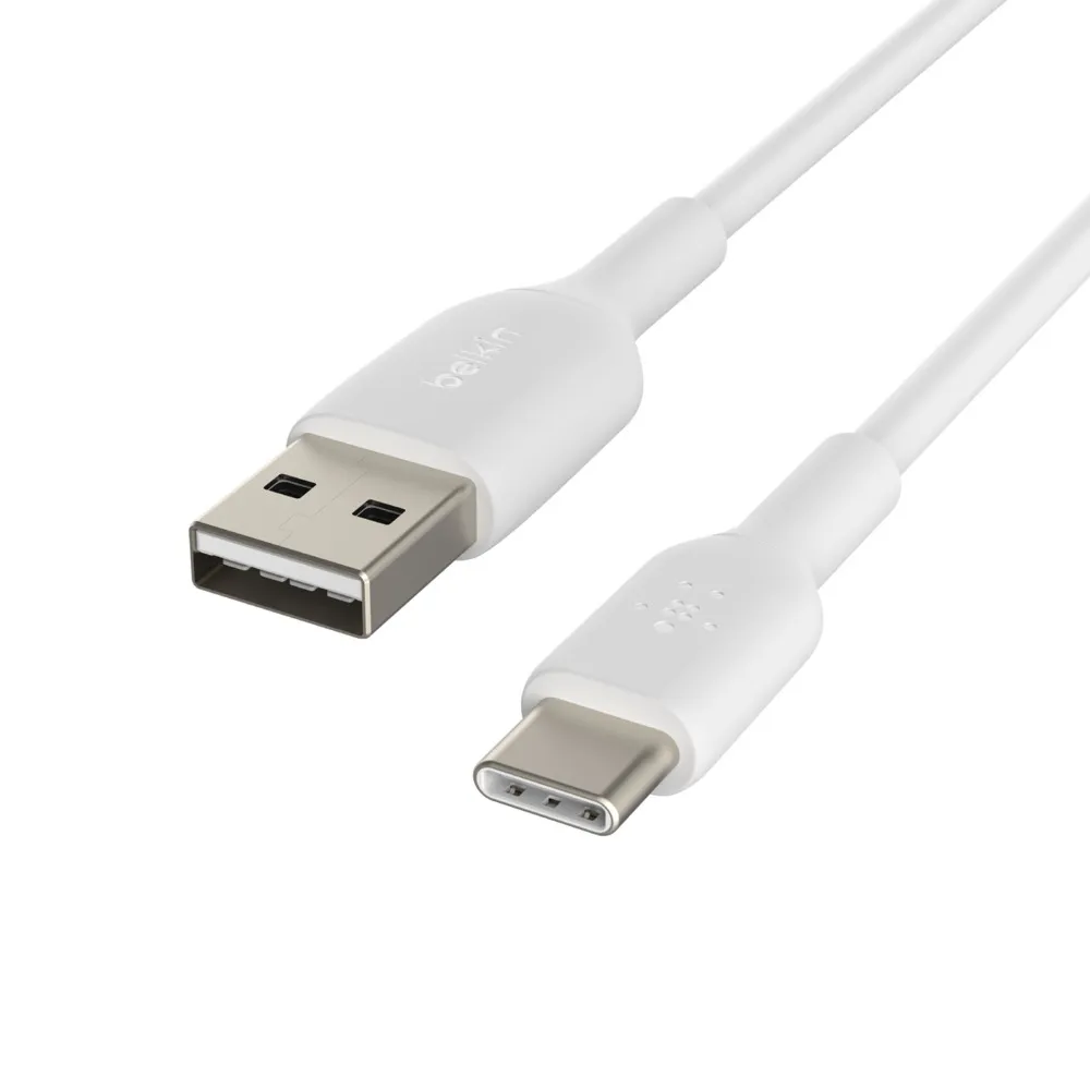 Belkin Boost Charge USB-A - USB-C - cable, 2 m, White