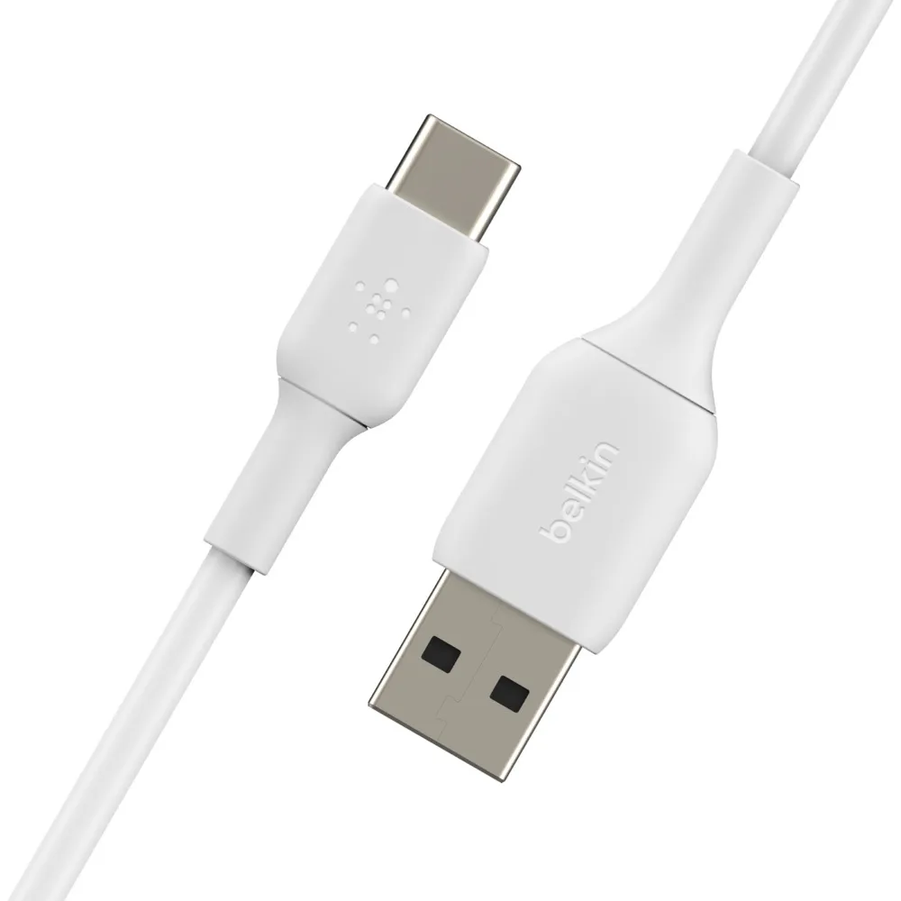 Belkin Boost Charge USB-A - USB-C - cable, 2 m, White