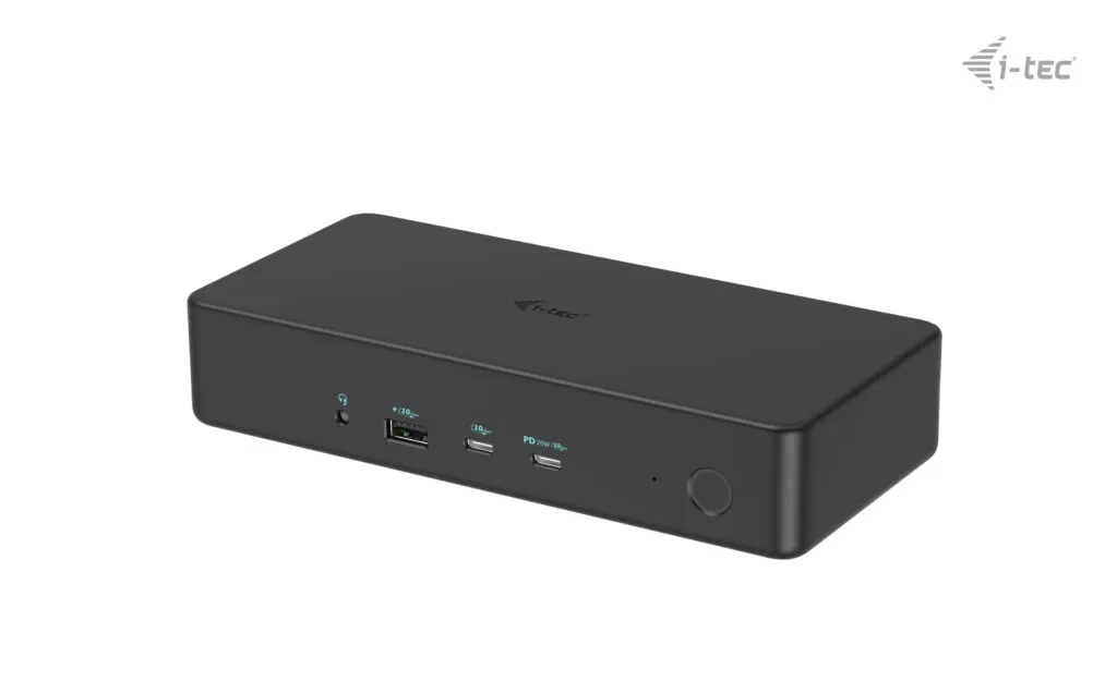 I-Tec 2xDP 2xHDMI 2xUSB-C 5xUSB-A GLAN 100W PD - docking station