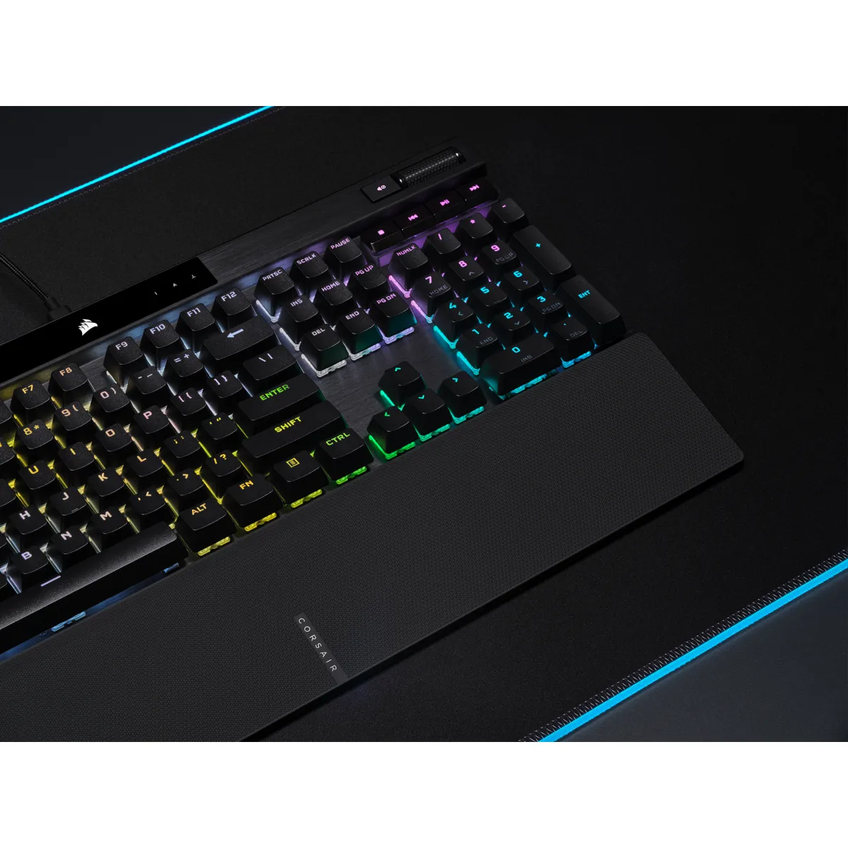 CORSAIR K70 RGB PRO Mechanical Gaming Keyboard, CHERRY MX SPEED, Black