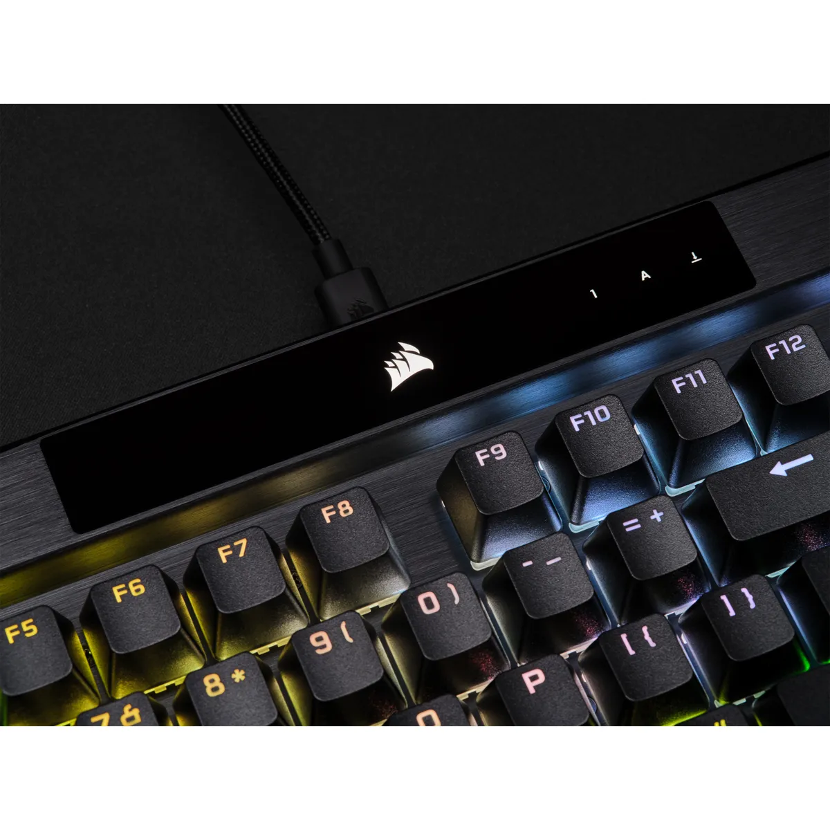 CORSAIR K70 RGB PRO Mechanical Gaming Keyboard, CHERRY MX SPEED, Black