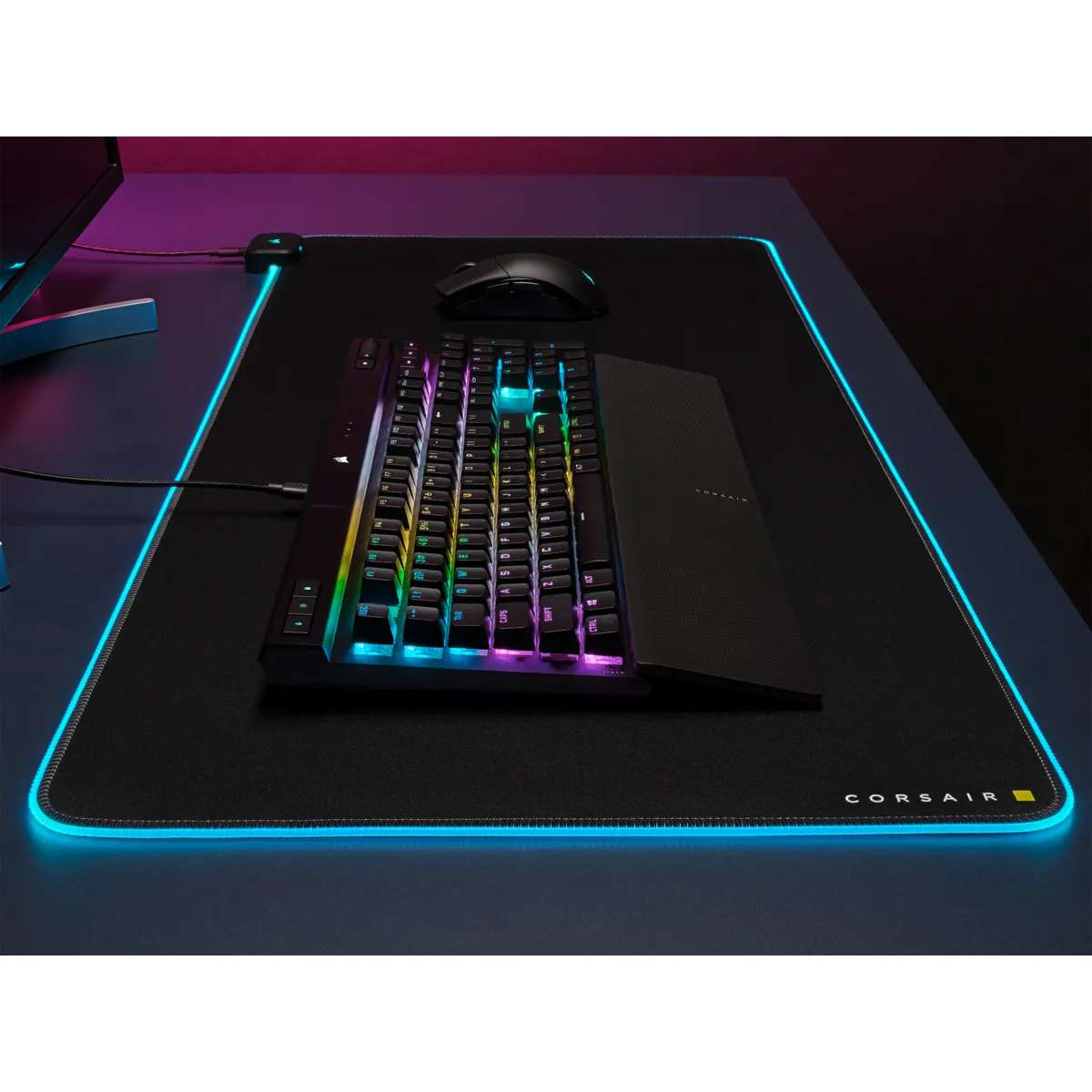 CORSAIR K70 RGB PRO Mechanical Gaming Keyboard, CHERRY MX SPEED, Black