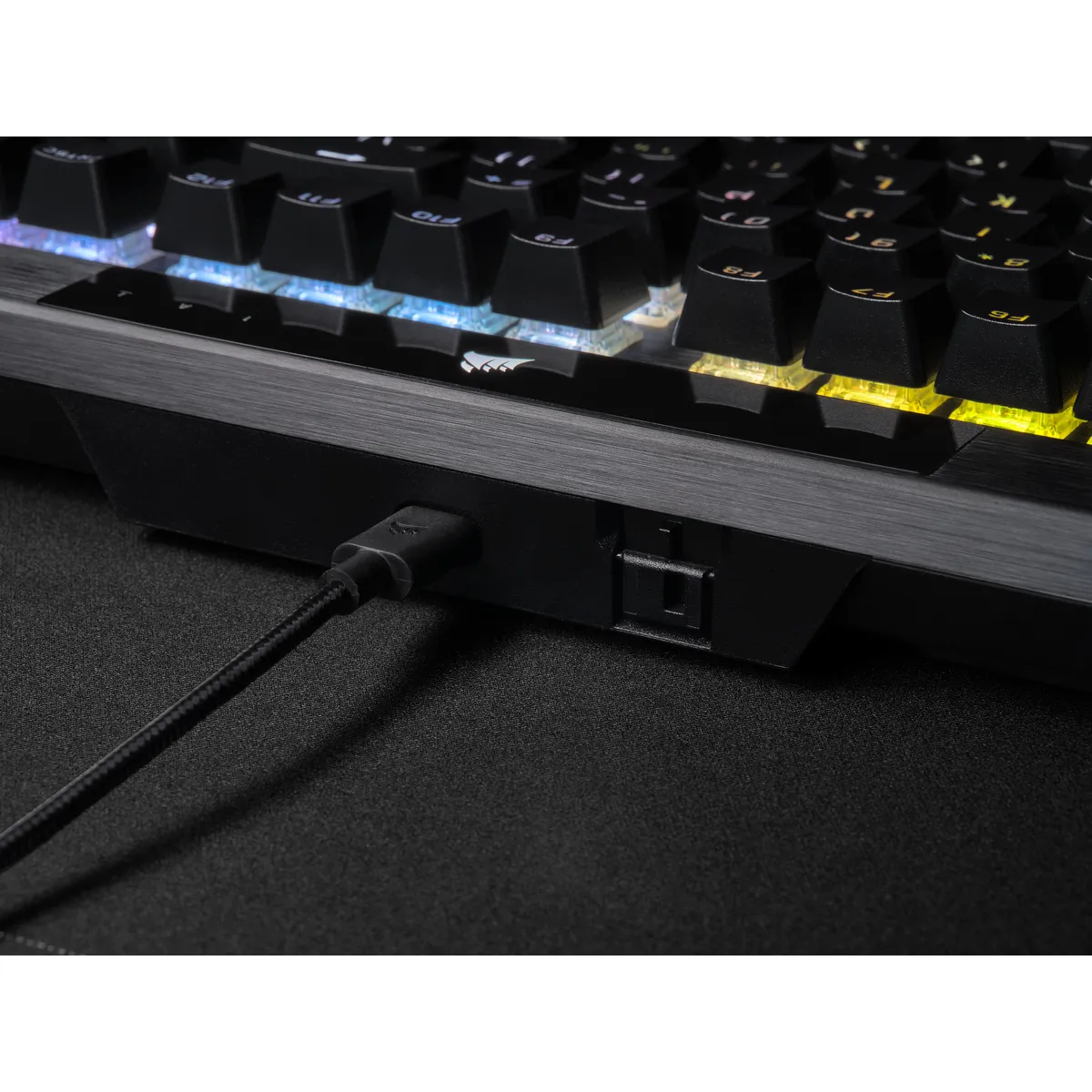 CORSAIR K70 RGB PRO Mechanical Gaming Keyboard, CHERRY MX SPEED, Black