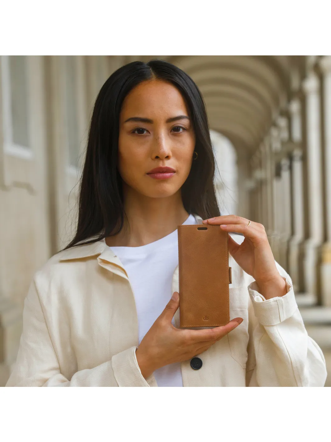 Dbramante1928 Copenhagen, Galaxy A54 - Wallet Case, Tan