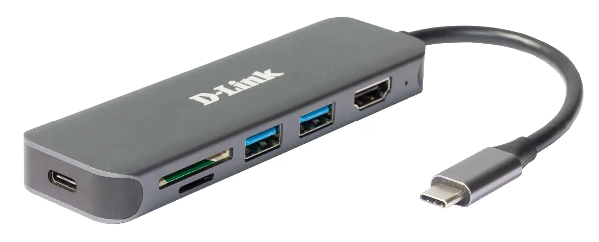 6-in-1 USB-C Hub with
