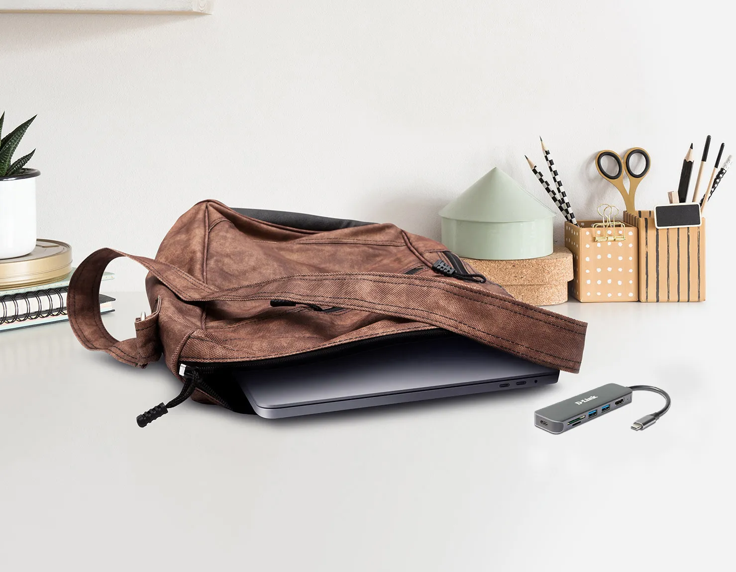 6-in-1 USB-C Hub with