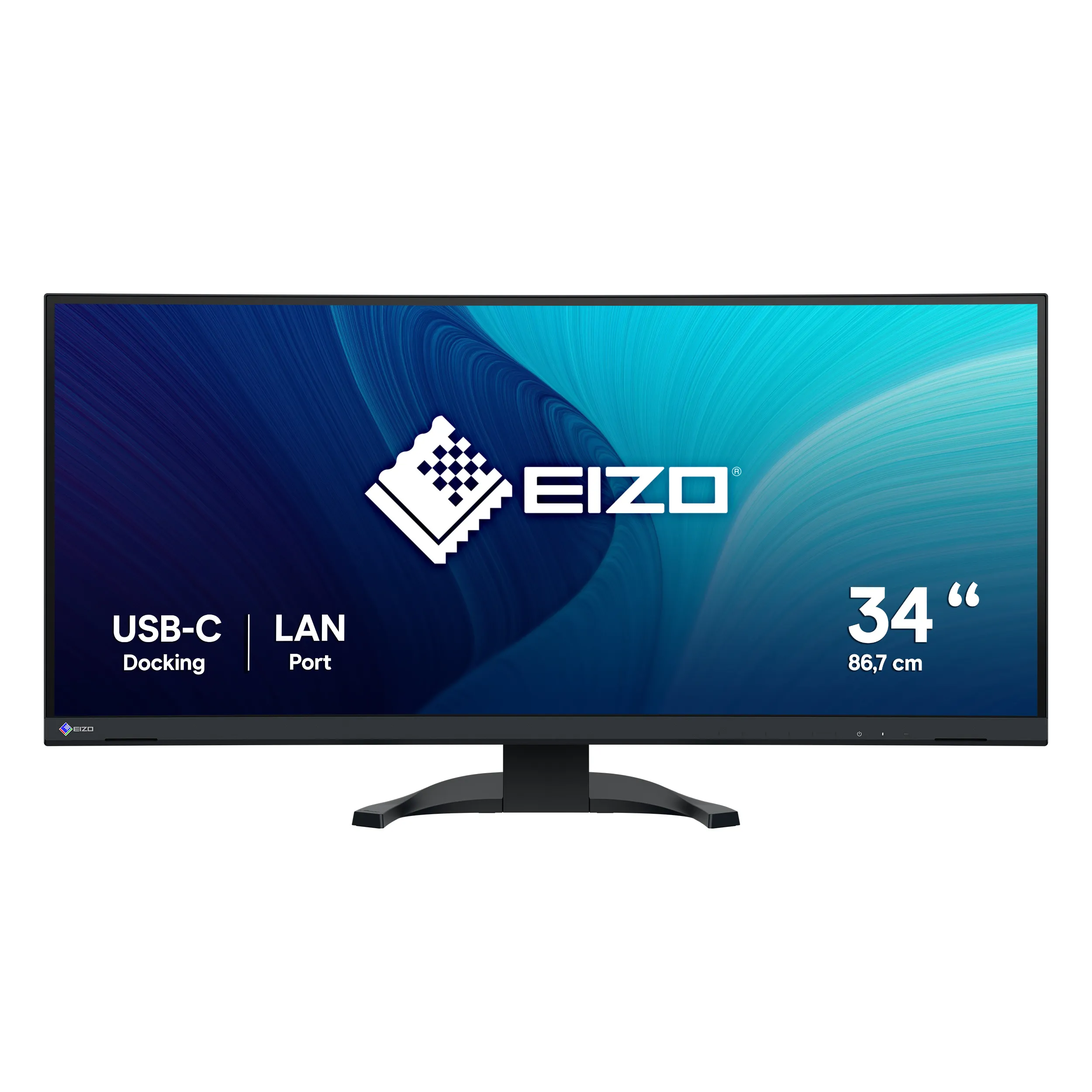 EIZO FlexScan EV3451X-BK 34.1" UltraWide Quad HD, IPS Curved Monitor with USB-C hub