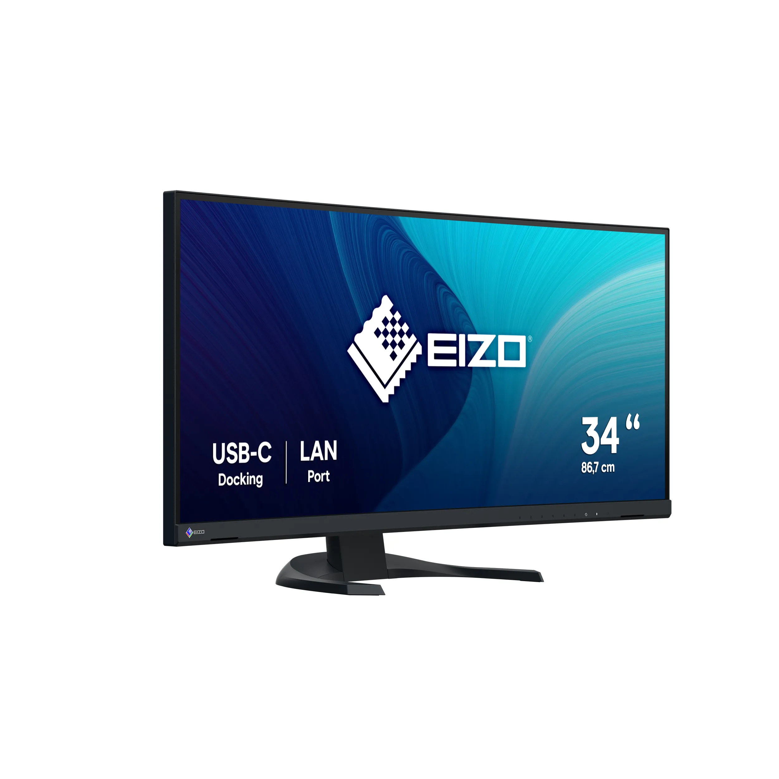 EIZO FlexScan EV3451X-BK 34.1" UltraWide Quad HD, IPS Curved Monitor with USB-C hub