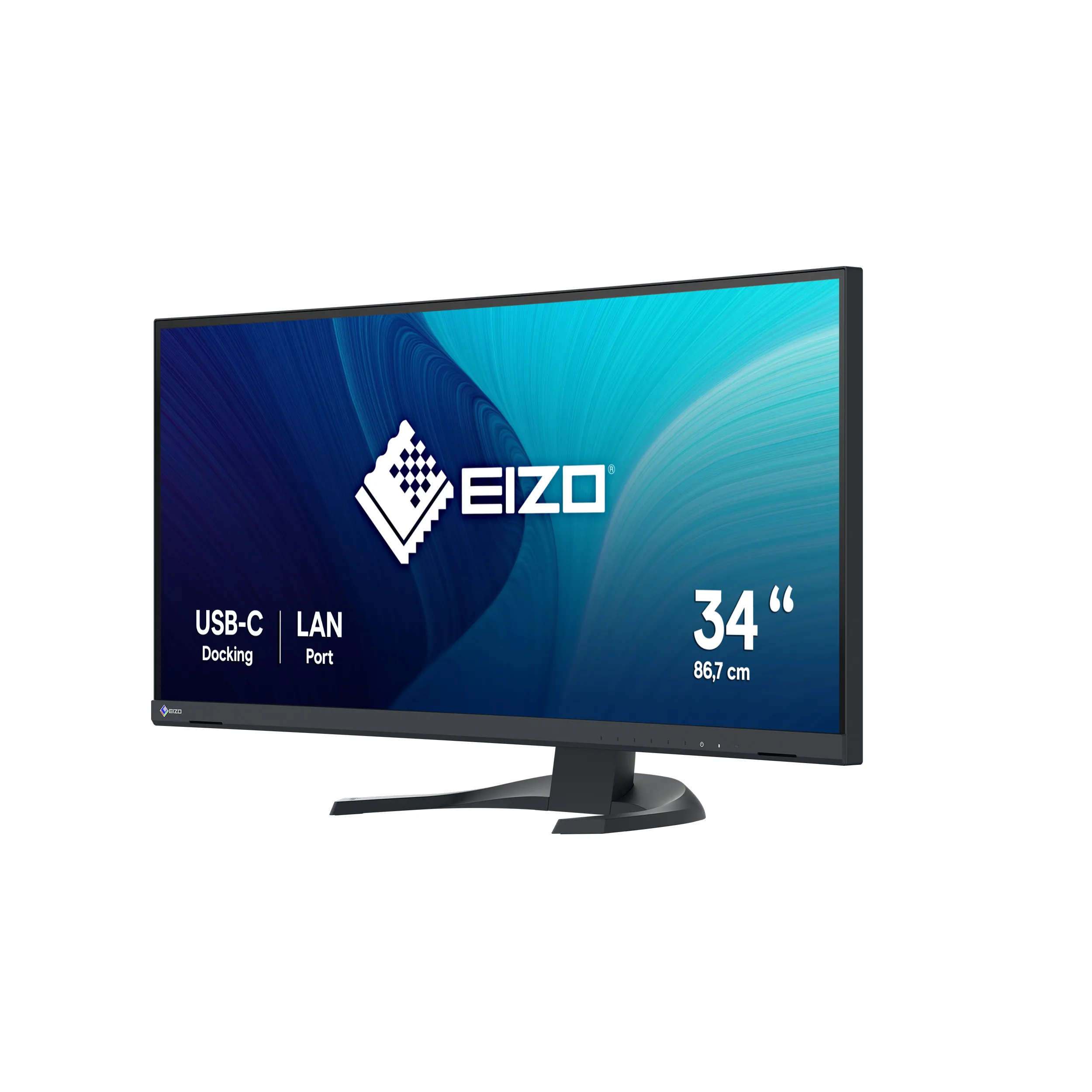 EIZO FlexScan EV3451X-BK 34.1" UltraWide Quad HD, IPS Curved Monitor with USB-C hub