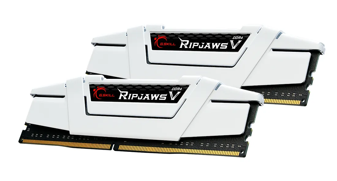 G.SKILL Ripjaws V 32 GB (2 x 16 GB) DDR4 3600 MHz, CL18 minne (XMP)