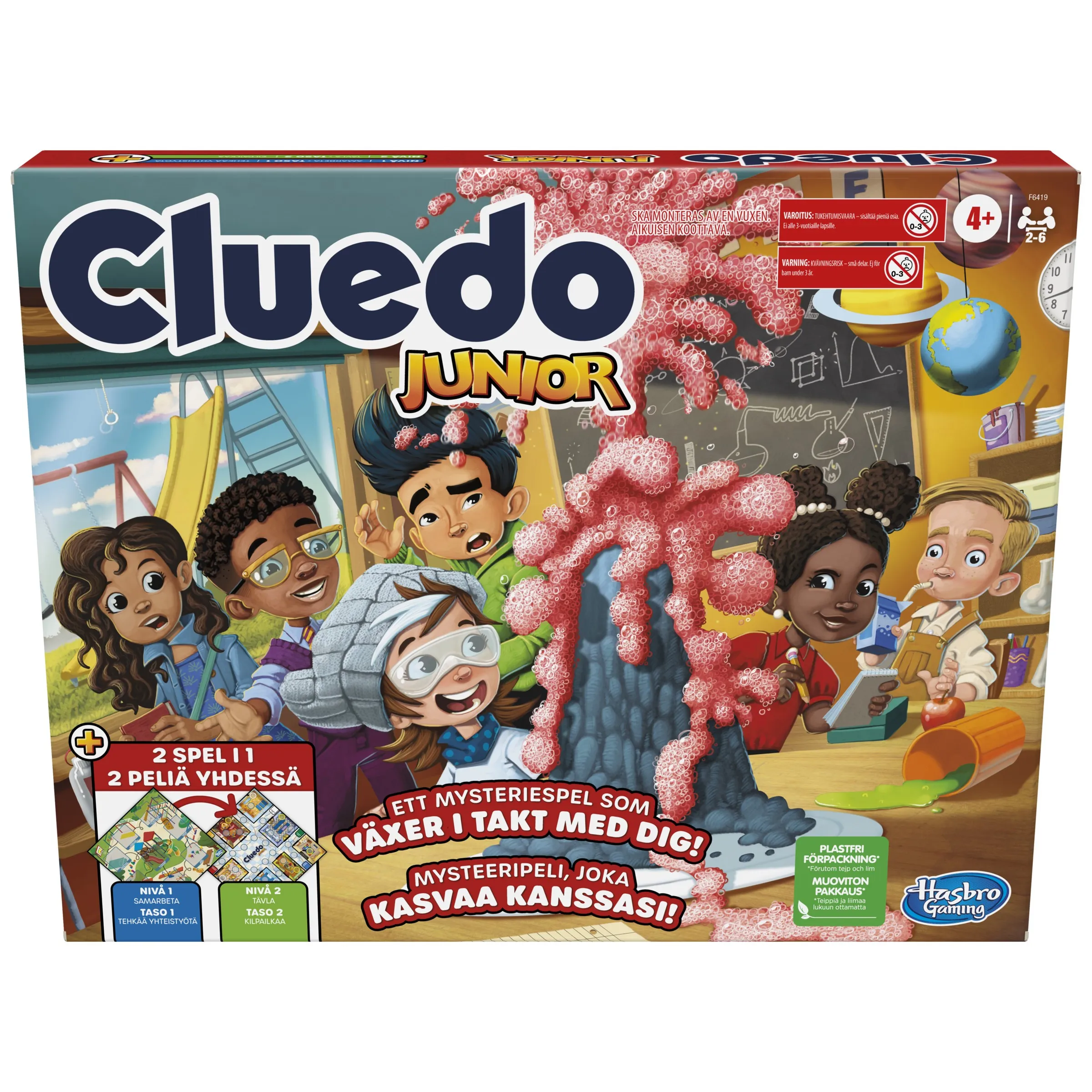 Hasbro Cluedo Junior -lautapeli (SE/FI)
