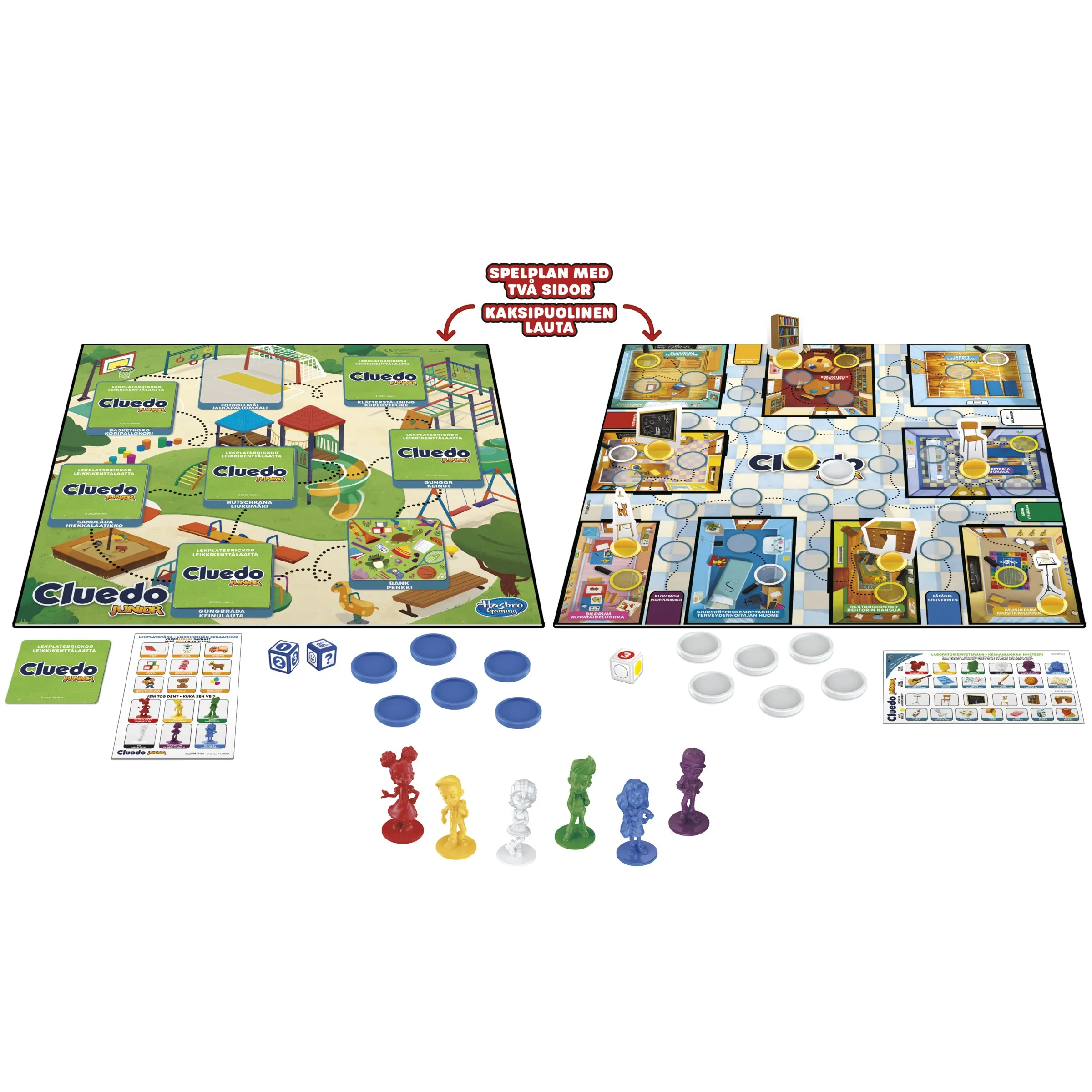 Hasbro Cluedo Junior -lautapeli (SE/FI)