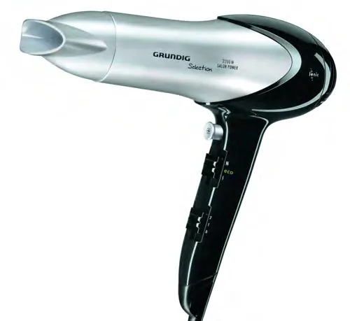 Grundig Hairdryer HD 6080 2200W black/silver