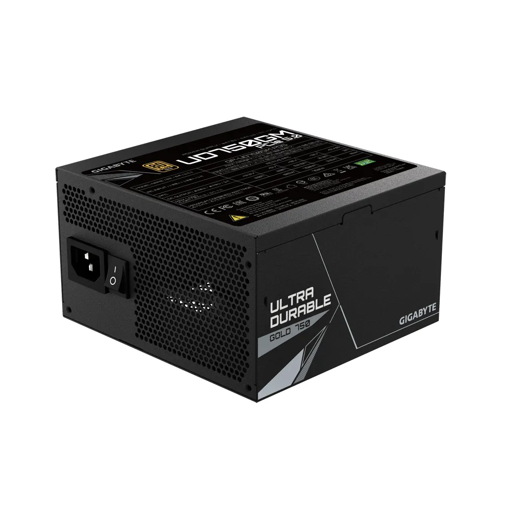 Gigabyte UD750GM PG5 750 W -virtalähde, 80 Plus Gold
