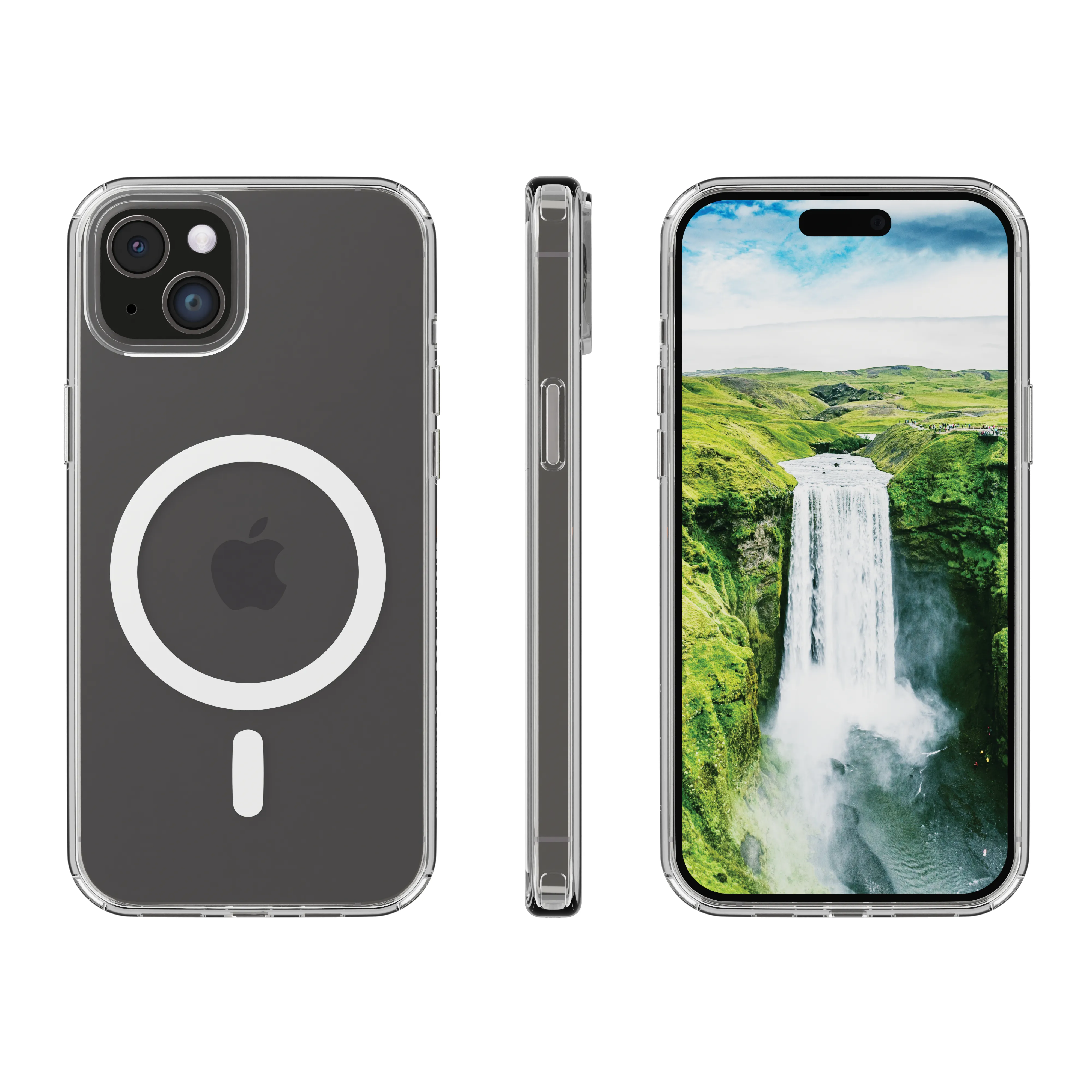 Dbramante1928 Iceland Ultra D3O MagSafe, iPhone 15 - Case, Transparent