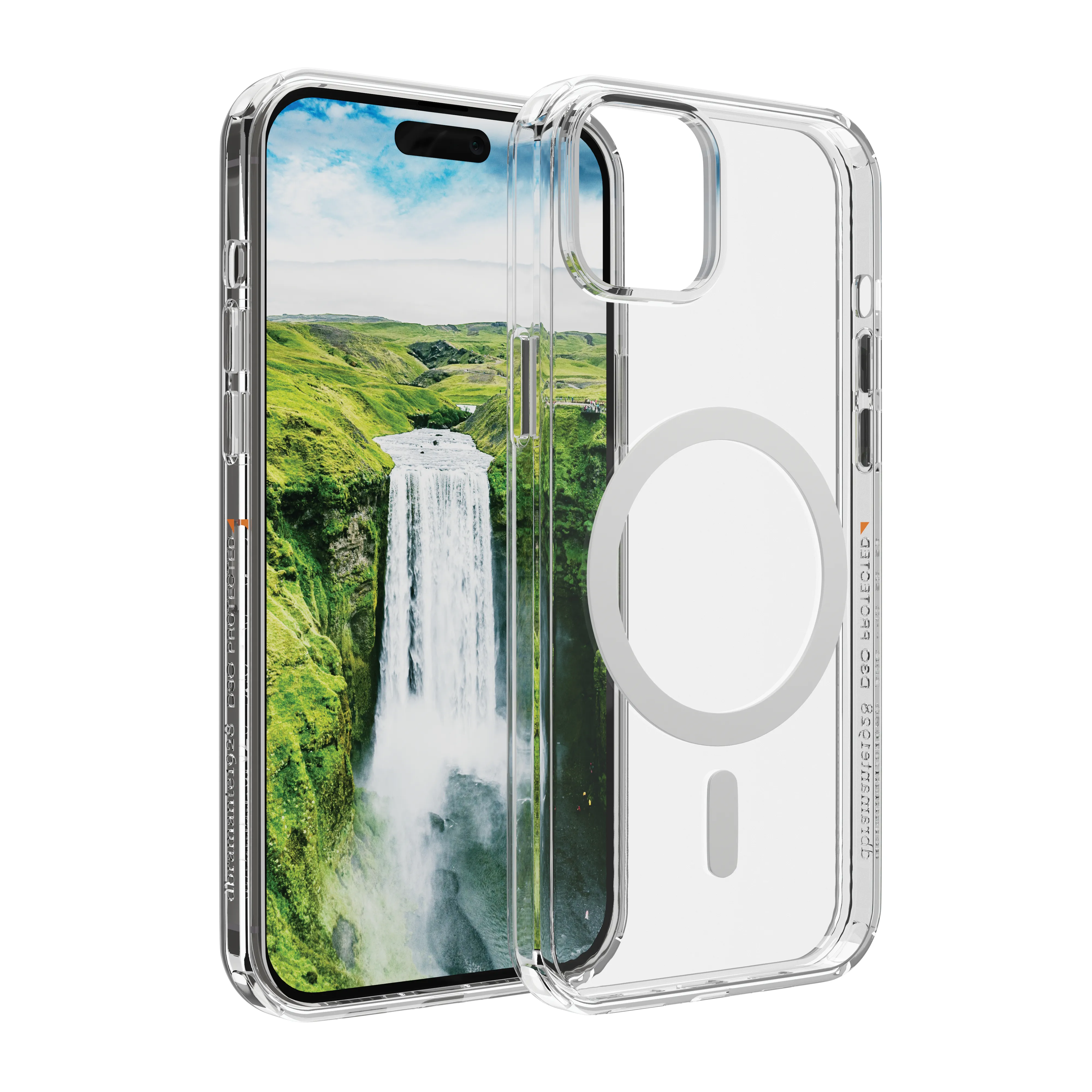 Dbramante1928 Iceland Ultra D3O MagSafe, iPhone 15 - Case, Transparent