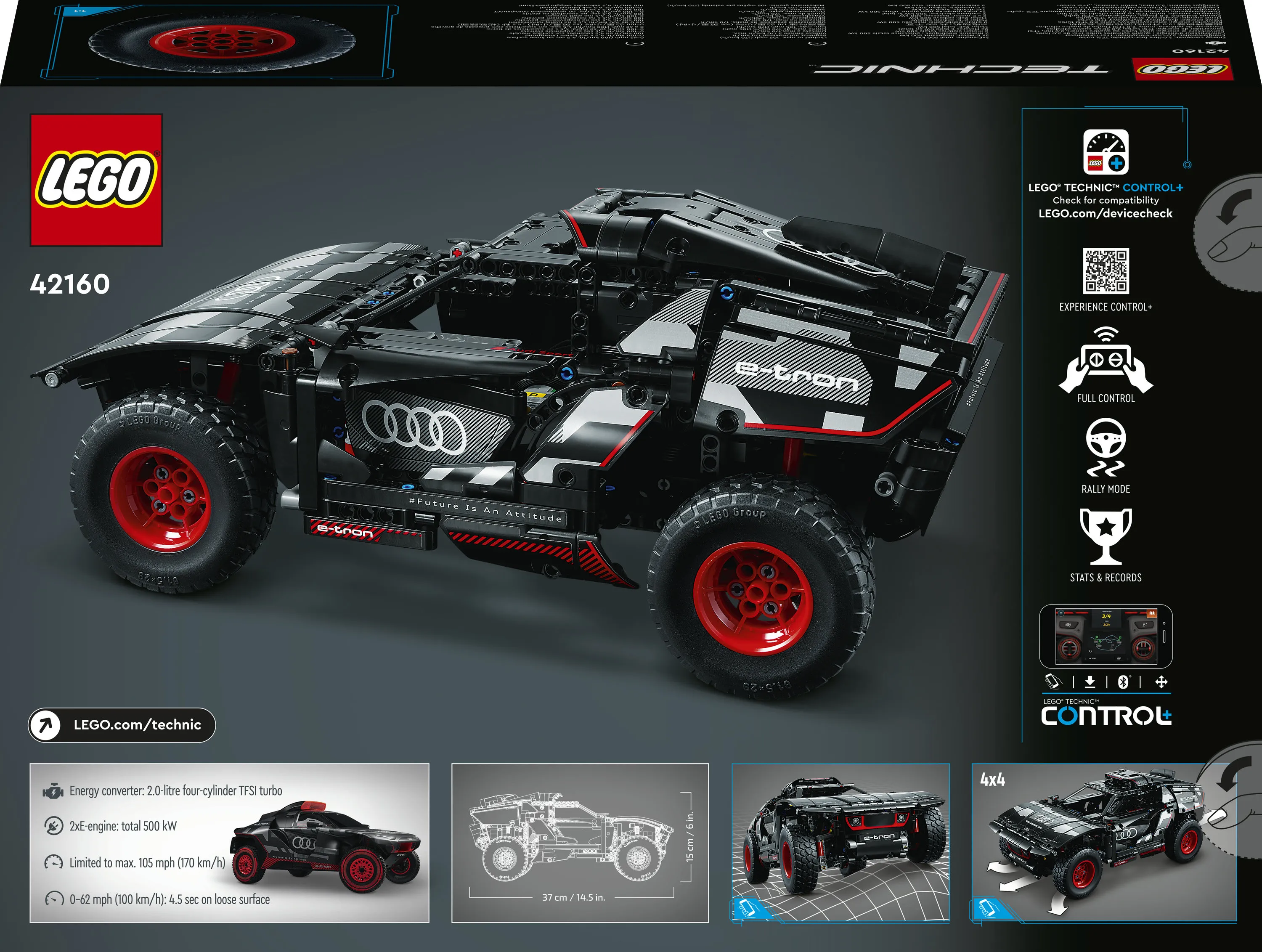 LEGO Technic Audi RS Q e-tron 42160