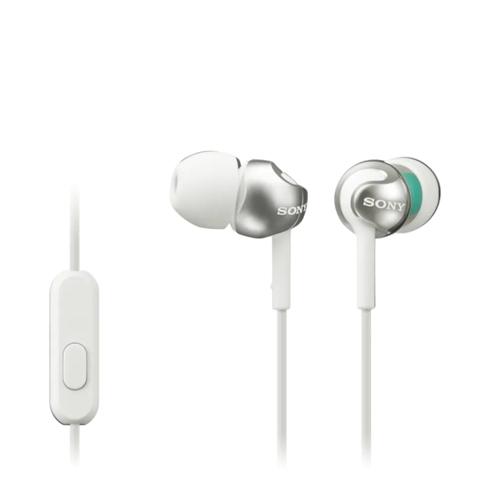 Sony MDR-EX110AP - in-ear headphones, white