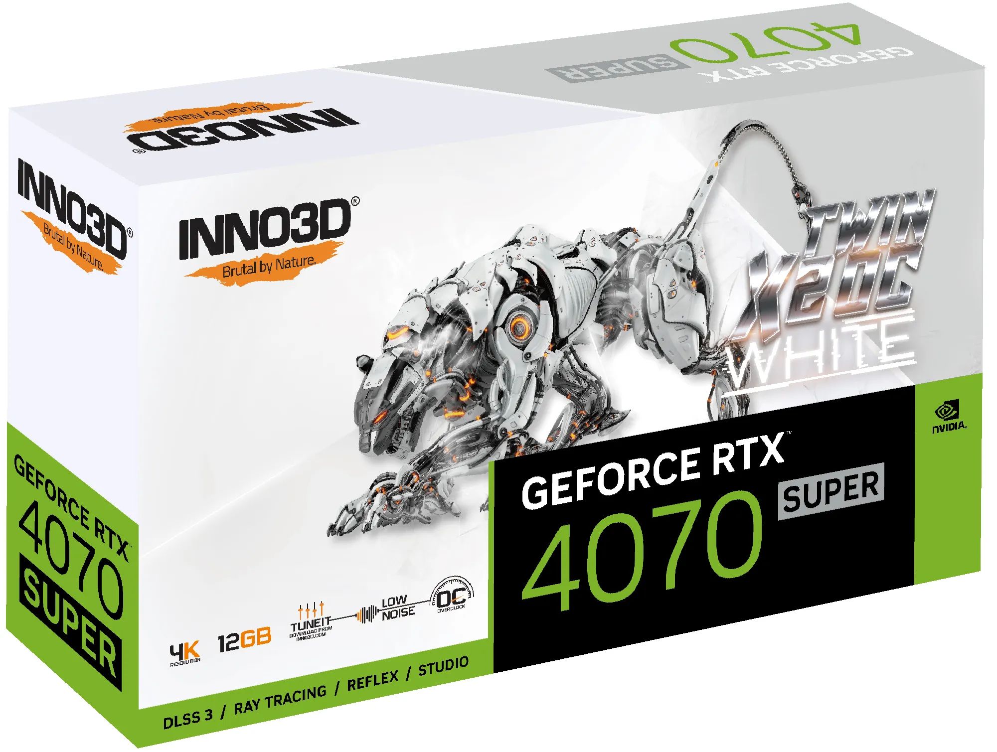 Inno3D GeForce RTX 4070 Super Twin X2 OC White 12GB - graphics card