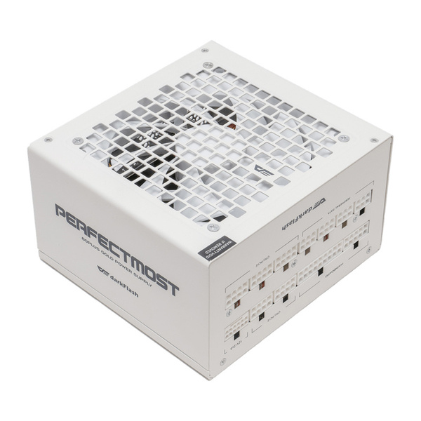 DARKFLASH PMT1050 White 1050W - n&auml;taggregat, 80 Plus Gold