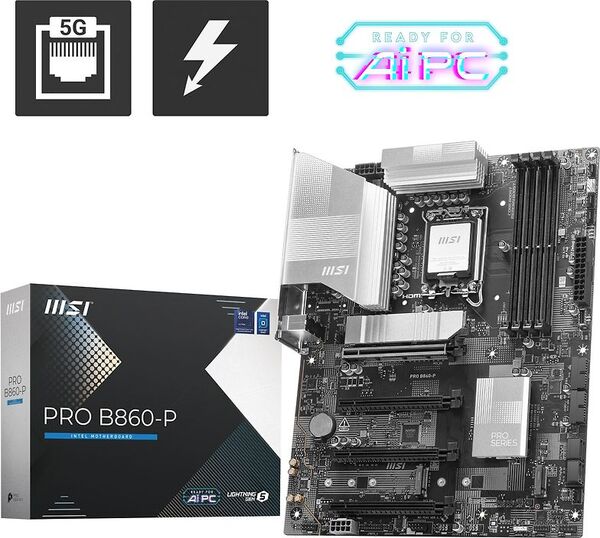 MSI Pro B860-P LGA1851 DDR5 ATX - moderkort
