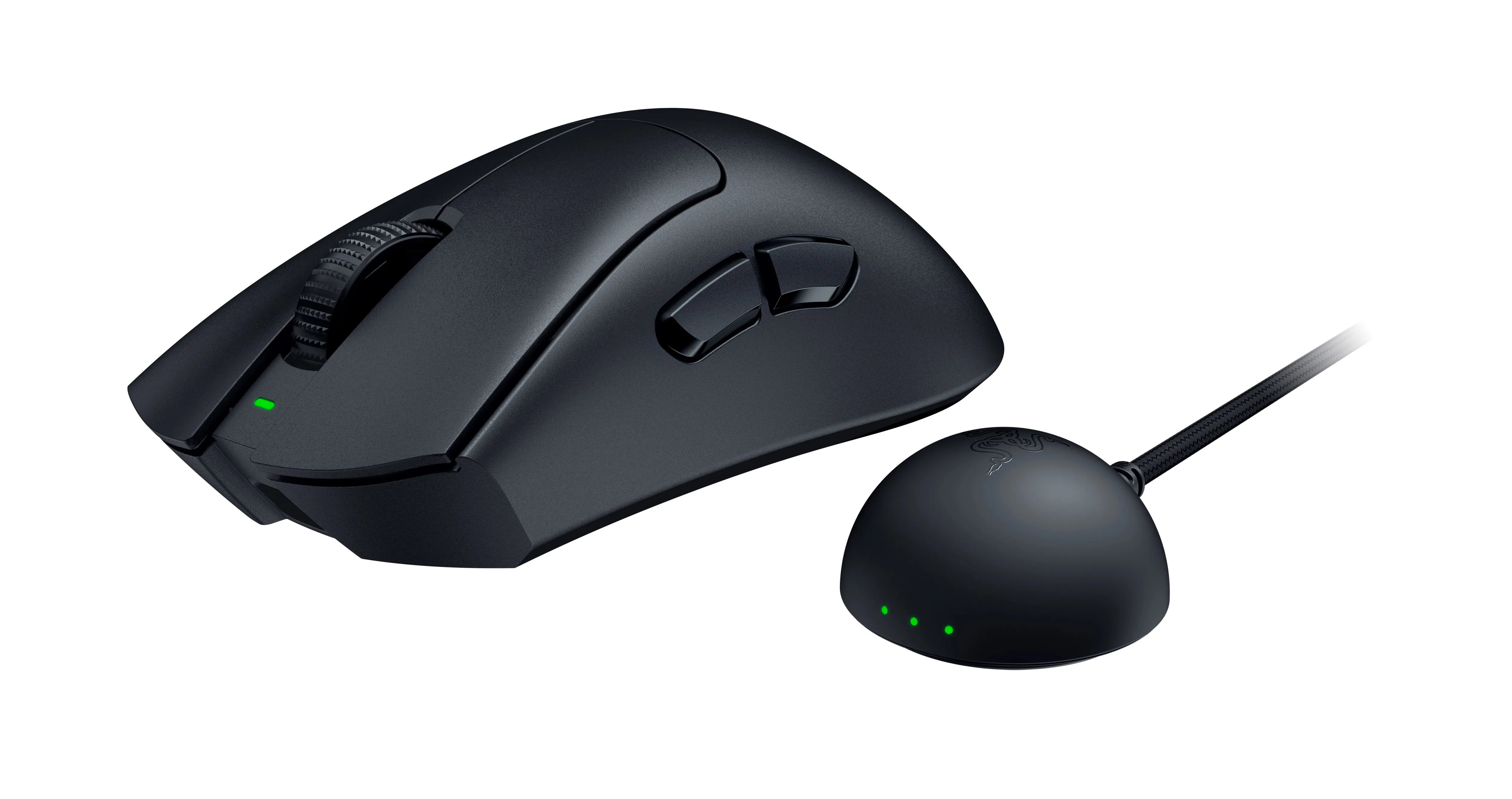 Razer DeathAdder V4 Pro Wireless Gaming Mouse, Black